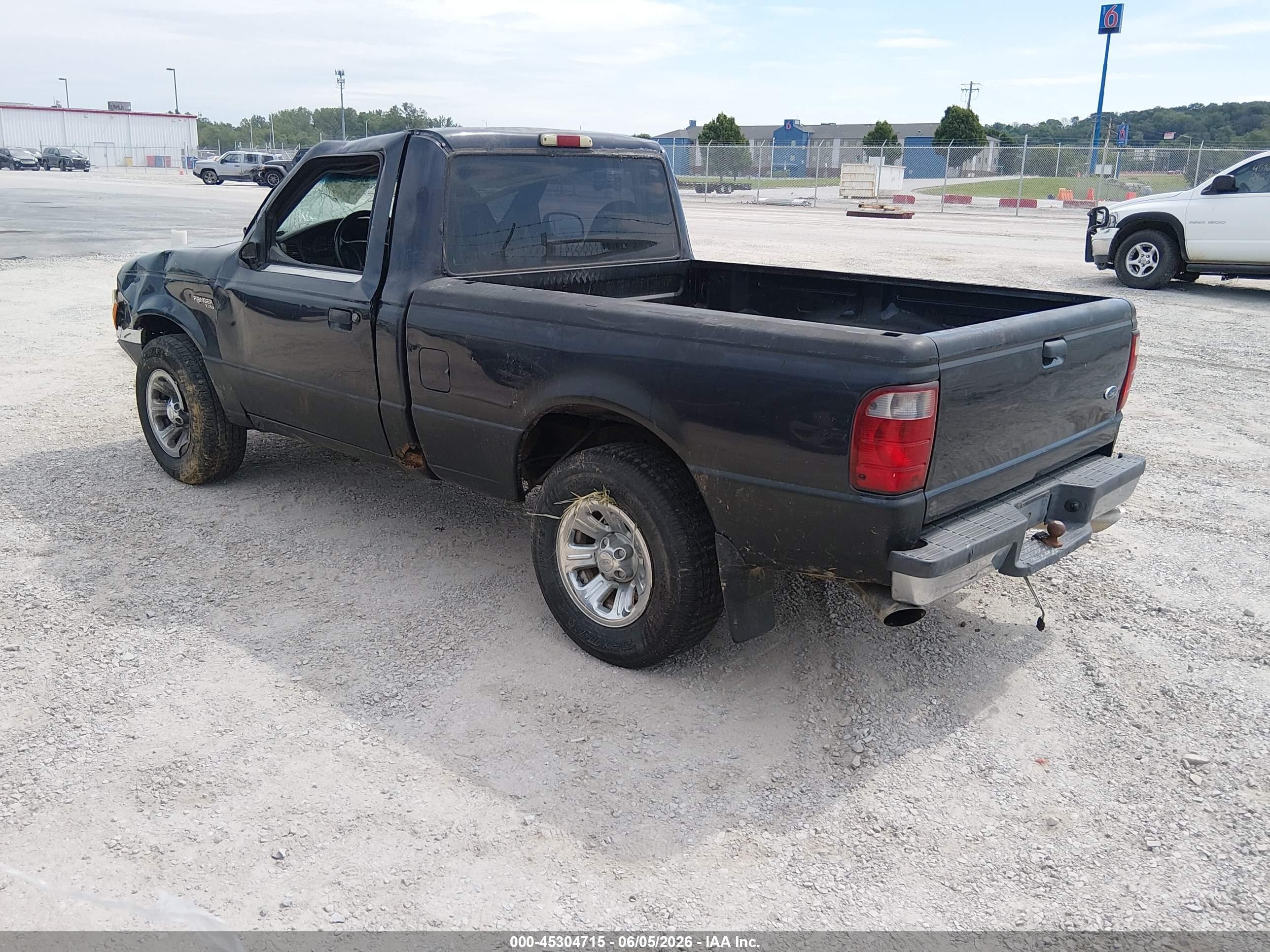 2002 Ford Ranger Xl/xlt Blue vin: 1FTYR10D42PA57233