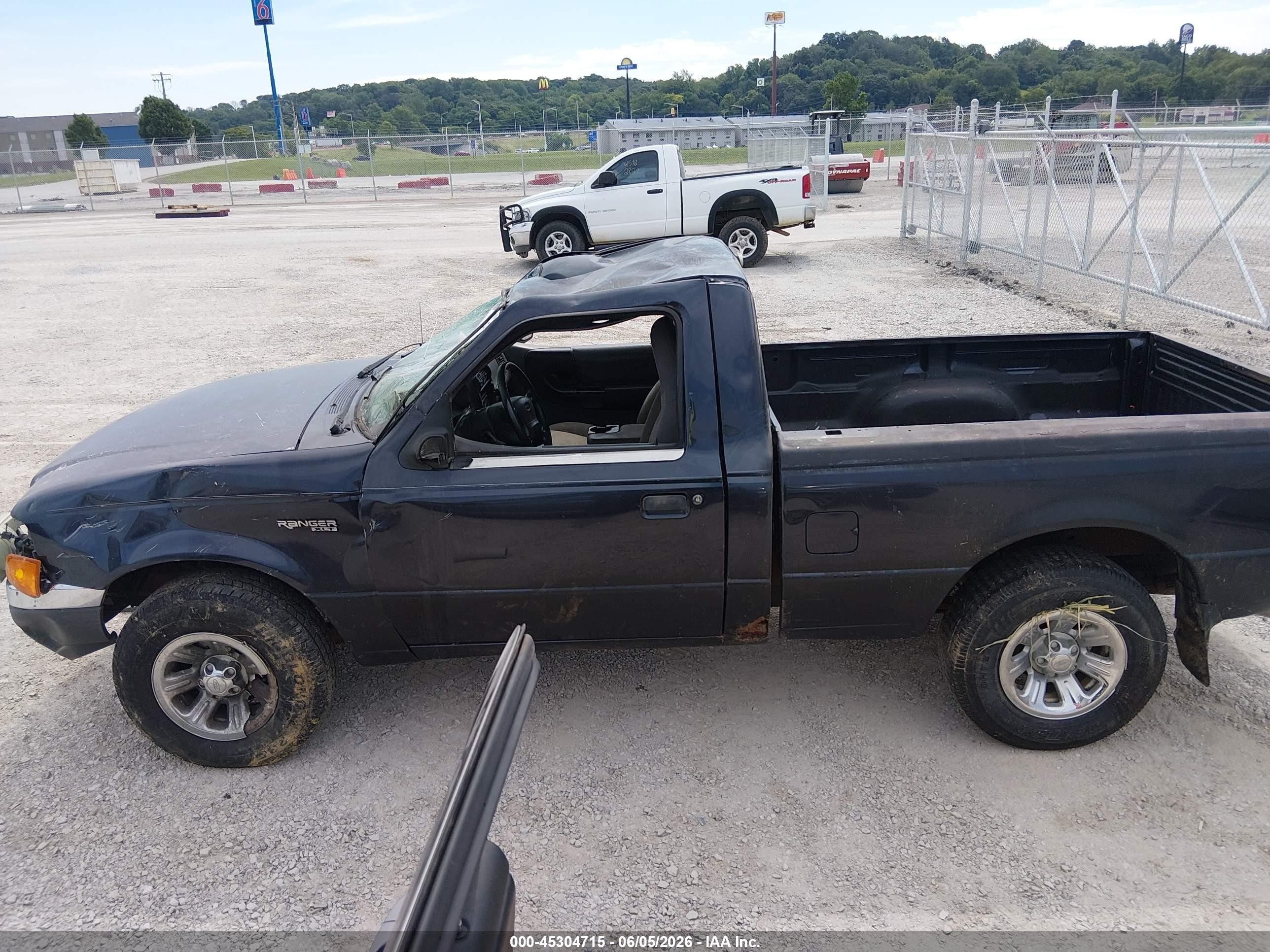 2002 Ford Ranger Xl/xlt Blue vin: 1FTYR10D42PA57233