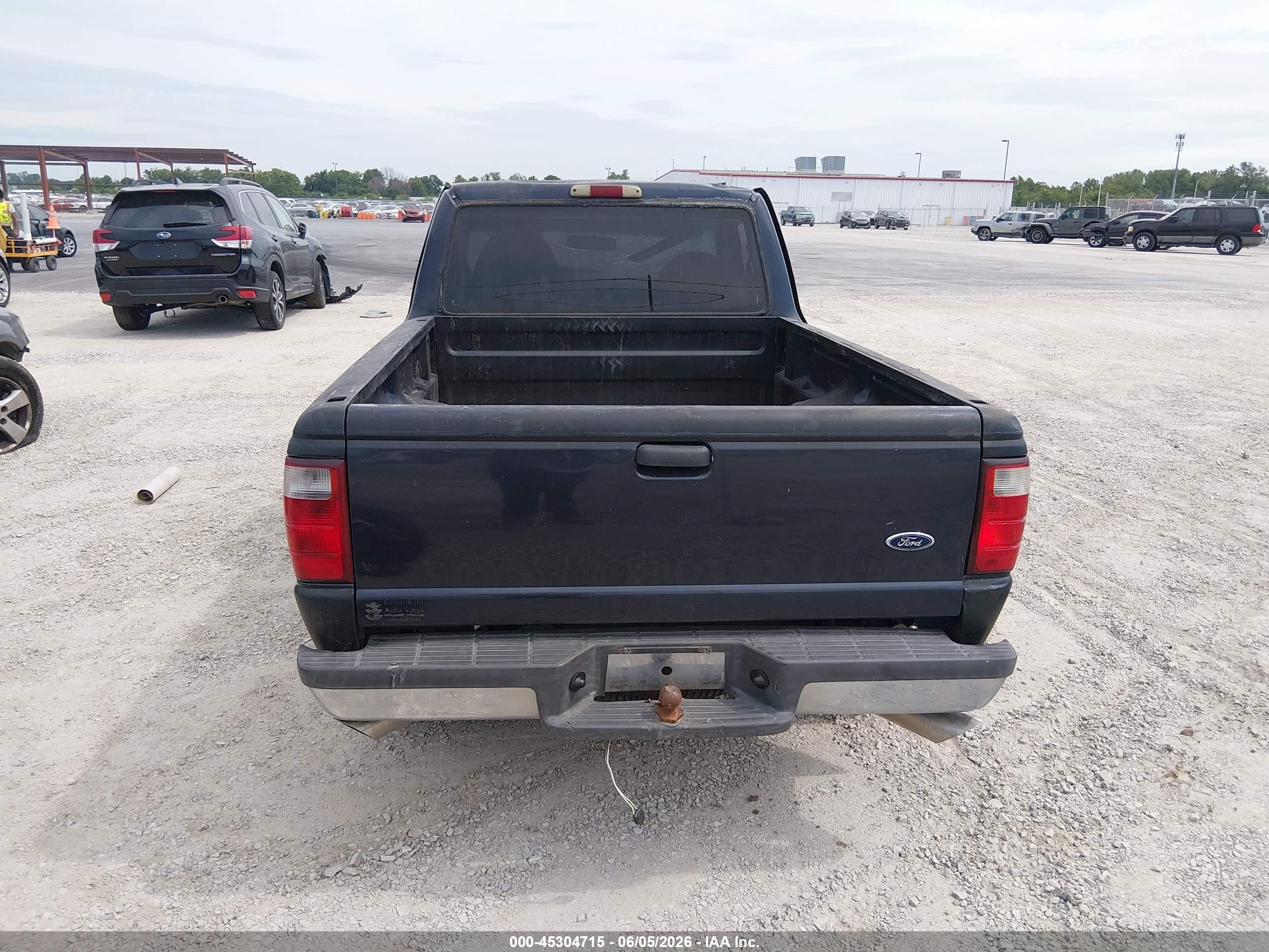 2002 Ford Ranger Xl/xlt Blue vin: 1FTYR10D42PA57233