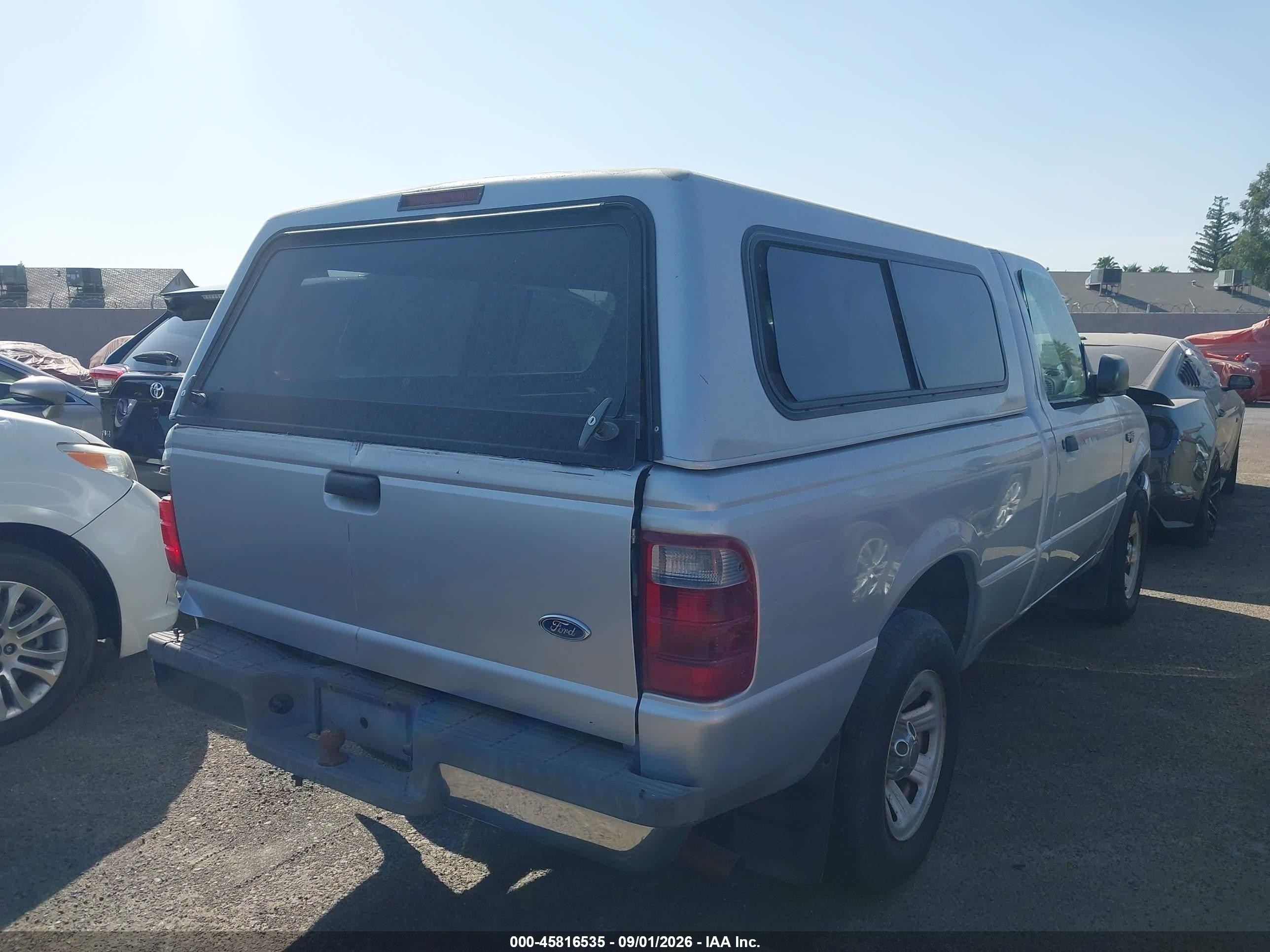 2002 Ford Ranger Xl/xlt Silver vin: 1FTYR10D42PA87624