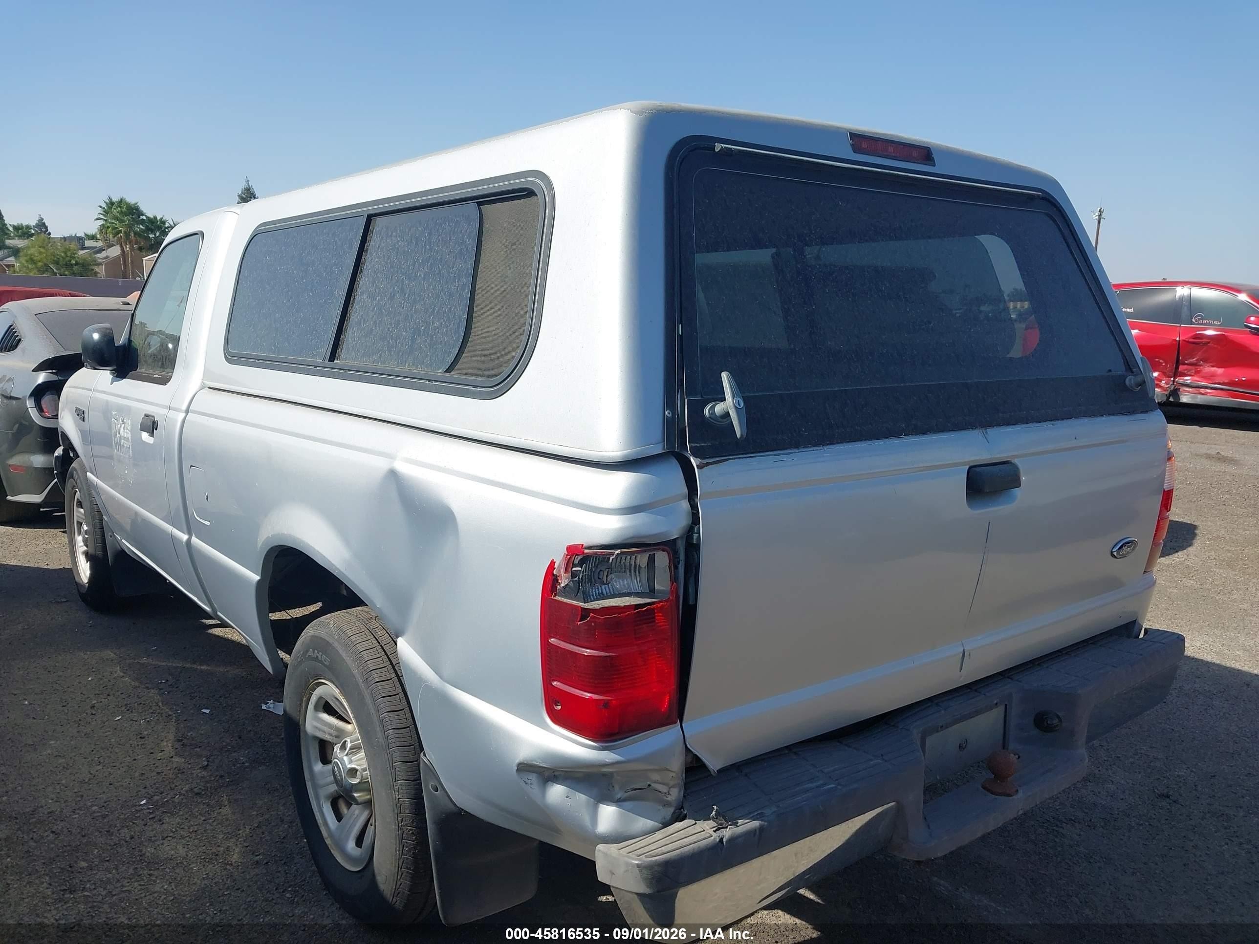 2002 Ford Ranger Xl/xlt Silver vin: 1FTYR10D42PA87624