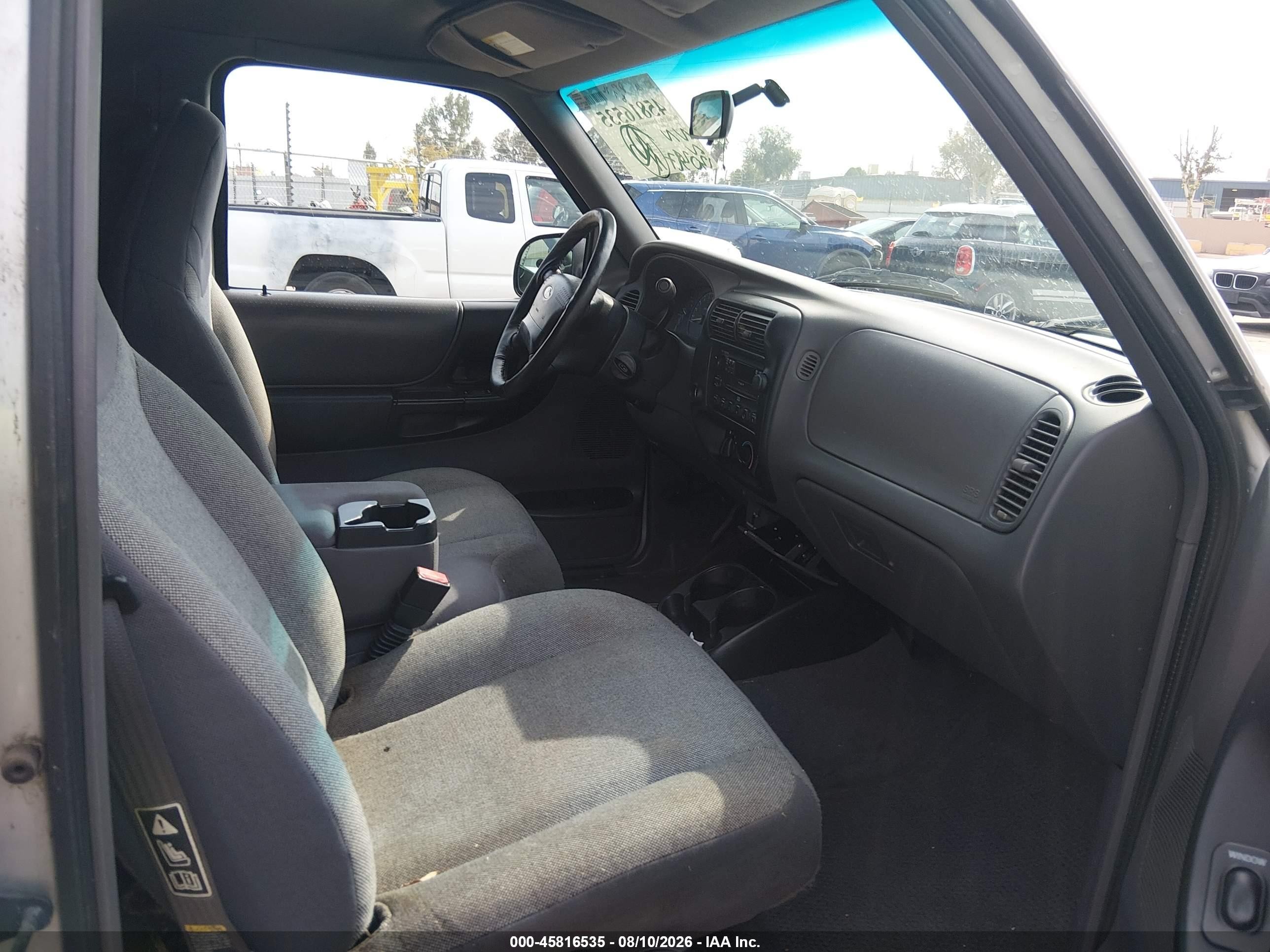 2002 Ford Ranger Xl/xlt Silver vin: 1FTYR10D42PA87624