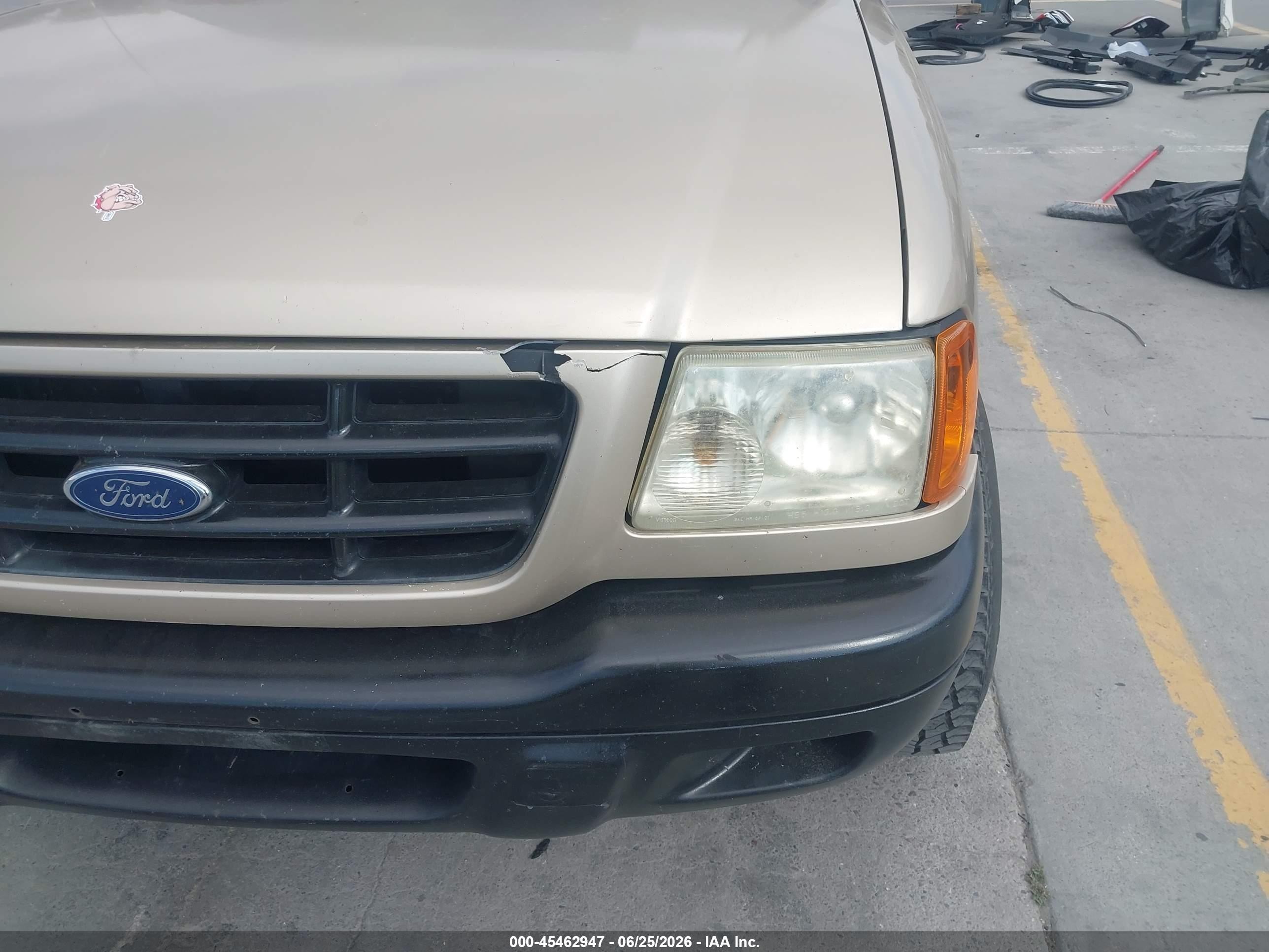 2002 Ford Ranger Xl/xlt Champagne vin: 1FTYR10D42PA88093