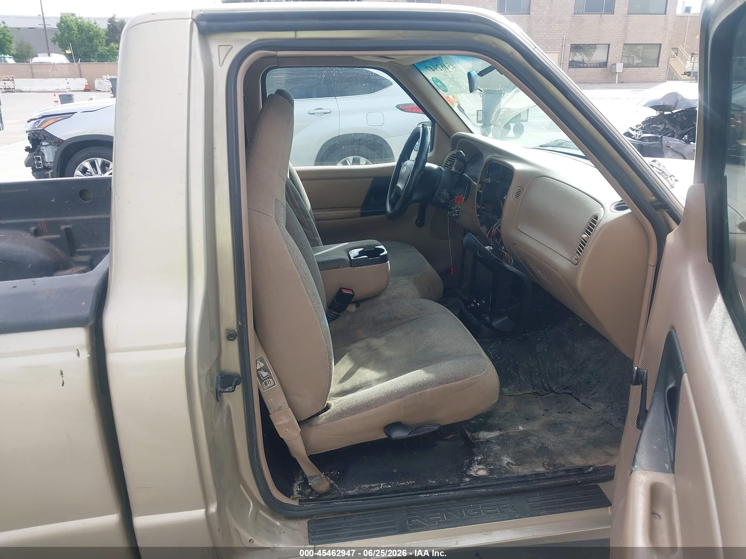2002 Ford Ranger Xl/xlt Champagne vin: 1FTYR10D42PA88093