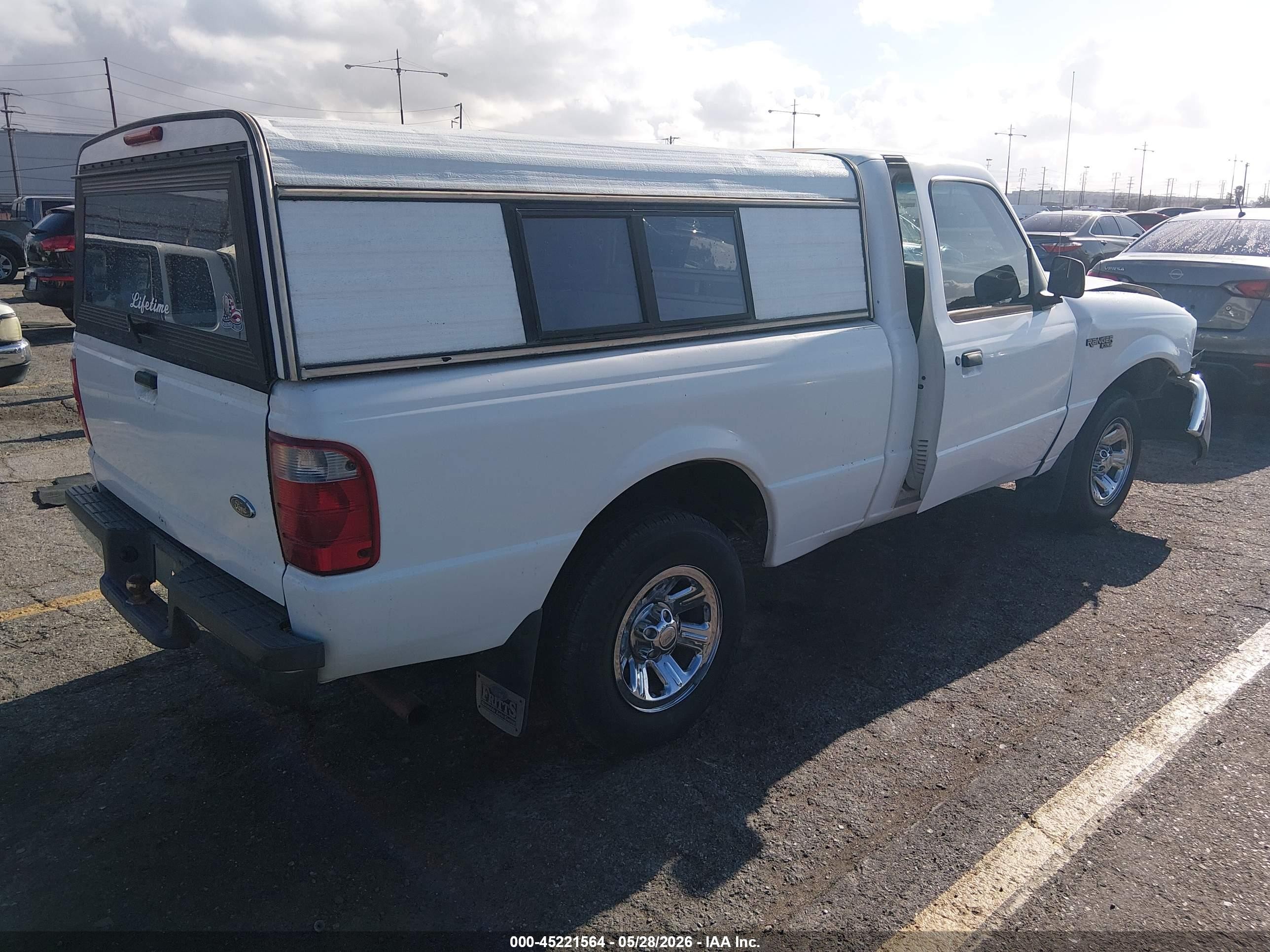 2002 Ford Ranger Xl/xlt Белый vin: 1FTYR10D42PB48017