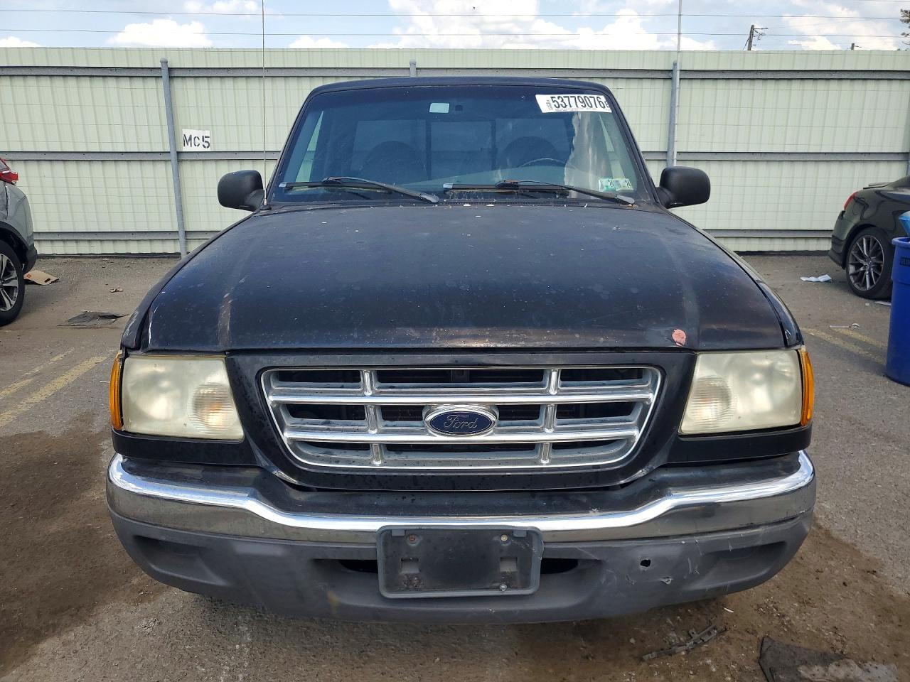 2002 Ford Ranger Black vin: 1FTYR10D42PB60037