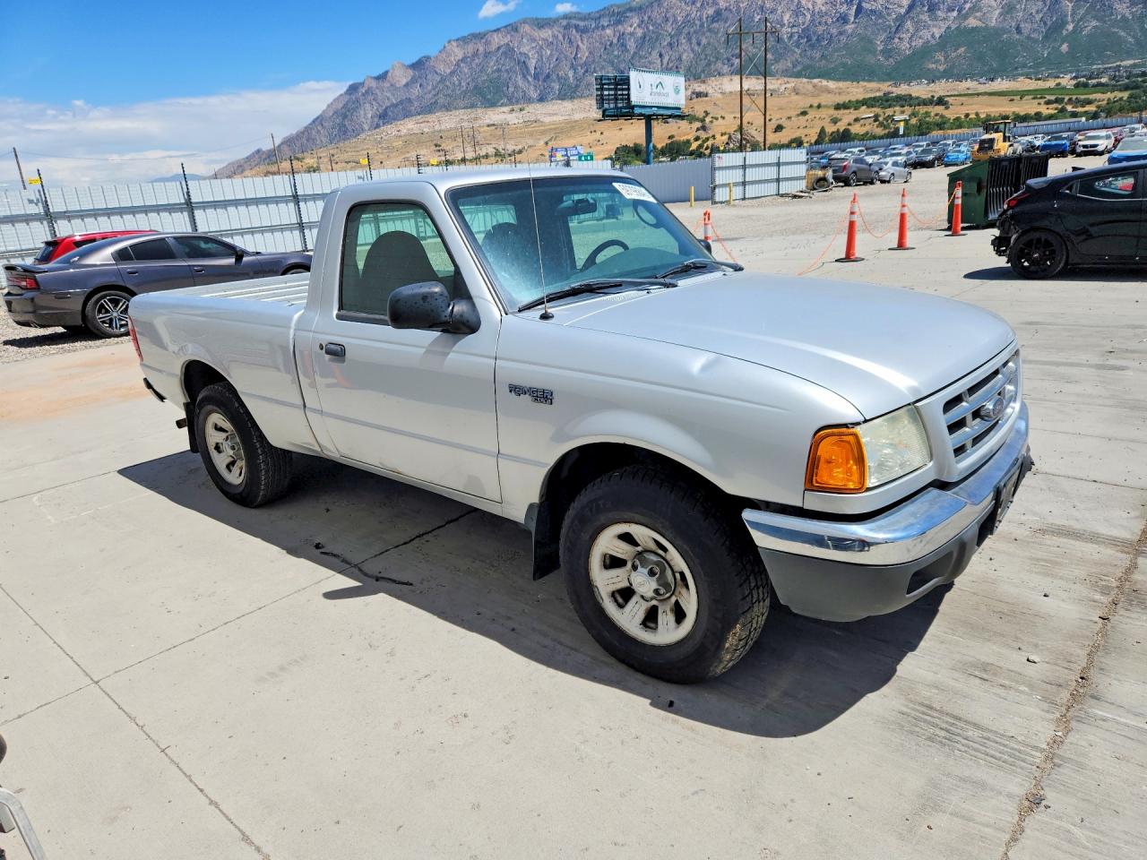 2004 Ford Ranger Silver vin: 1FTYR10D43PA10544