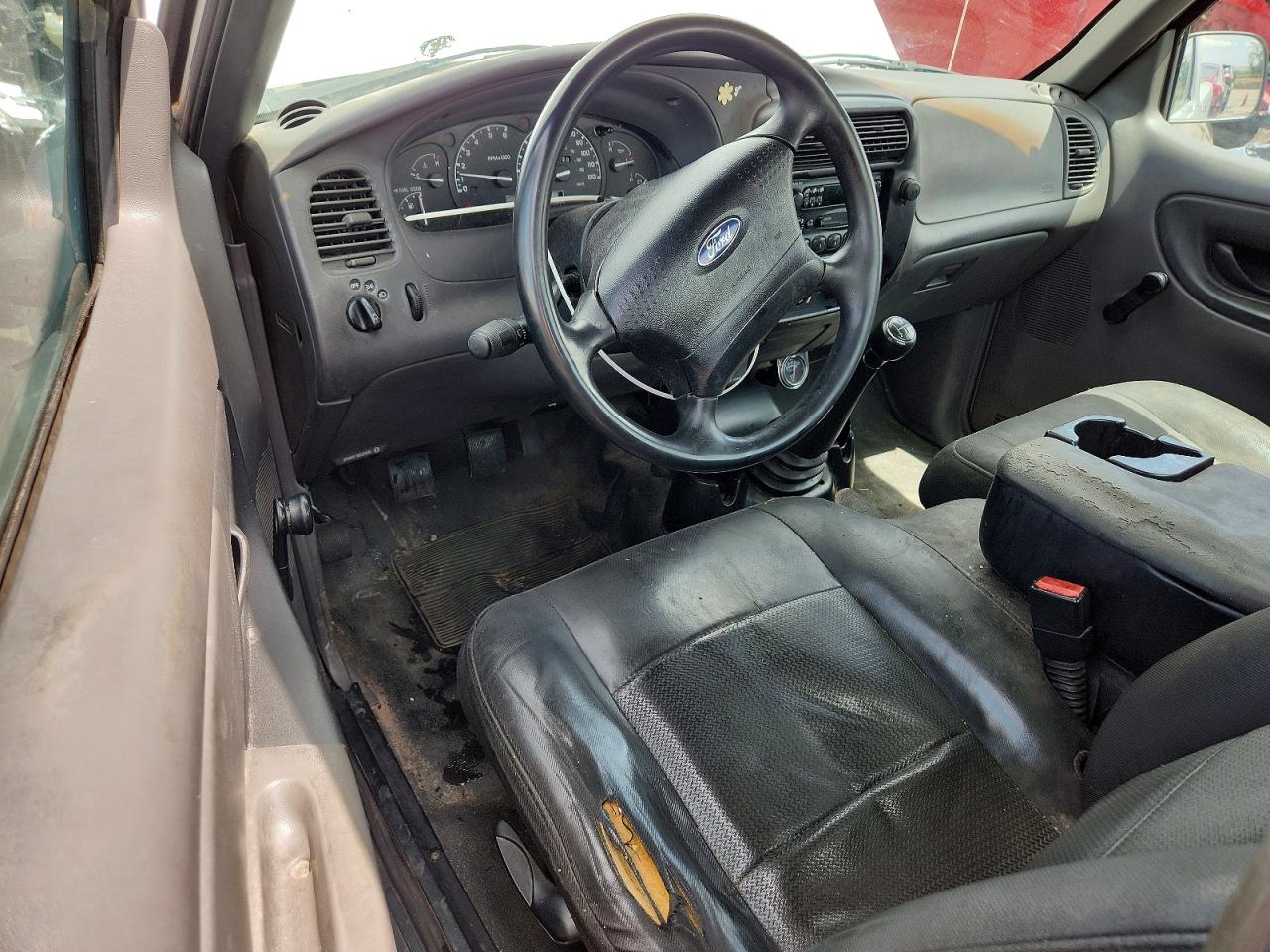 2003 Ford Ranger Silver vin: 1FTYR10D43PA11872