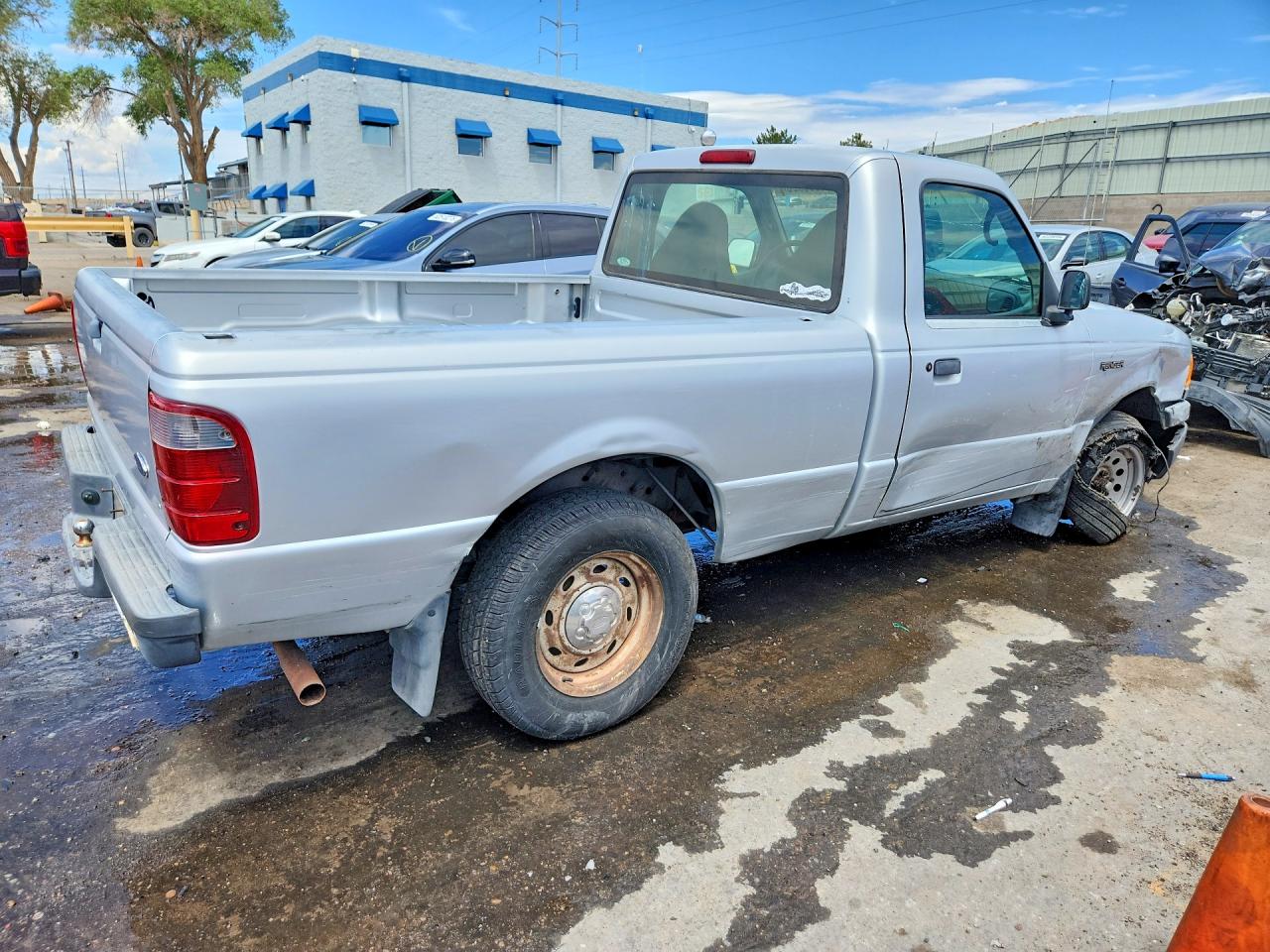 2003 Ford Ranger Silver vin: 1FTYR10D43PA11872