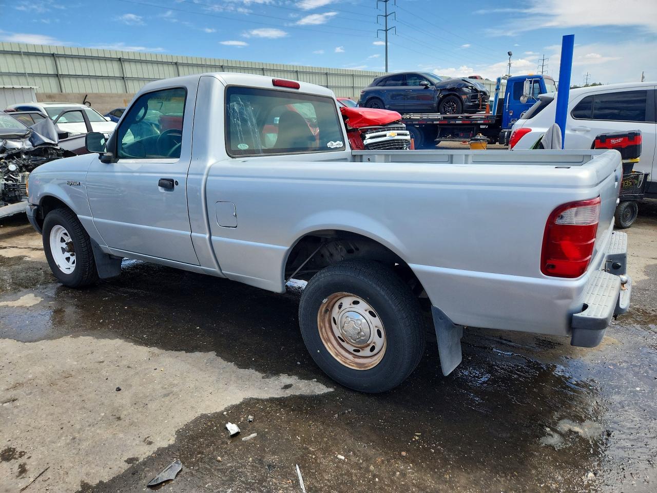 2003 Ford Ranger Silver vin: 1FTYR10D43PA11872
