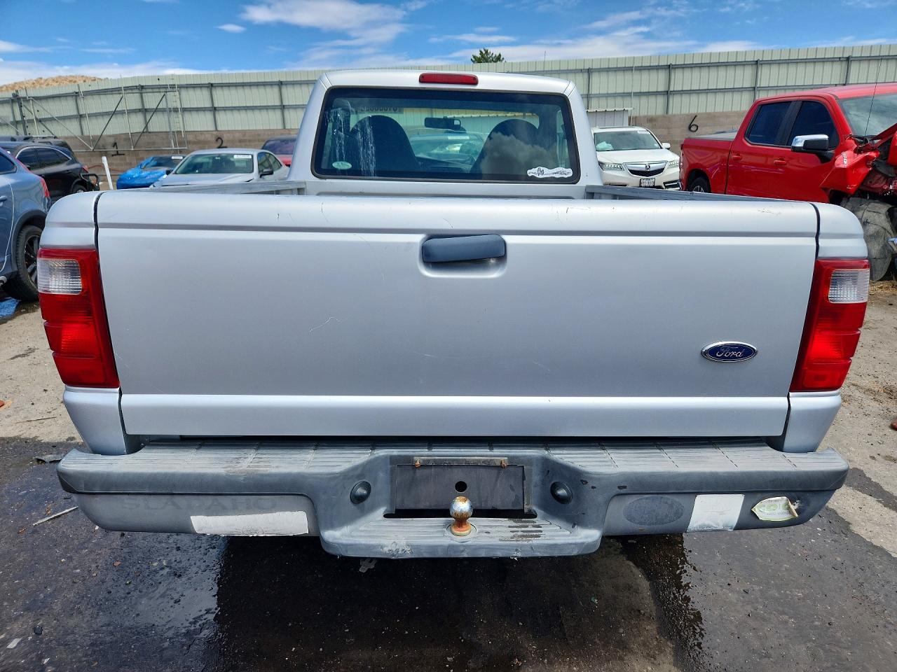 2003 Ford Ranger Silver vin: 1FTYR10D43PA11872
