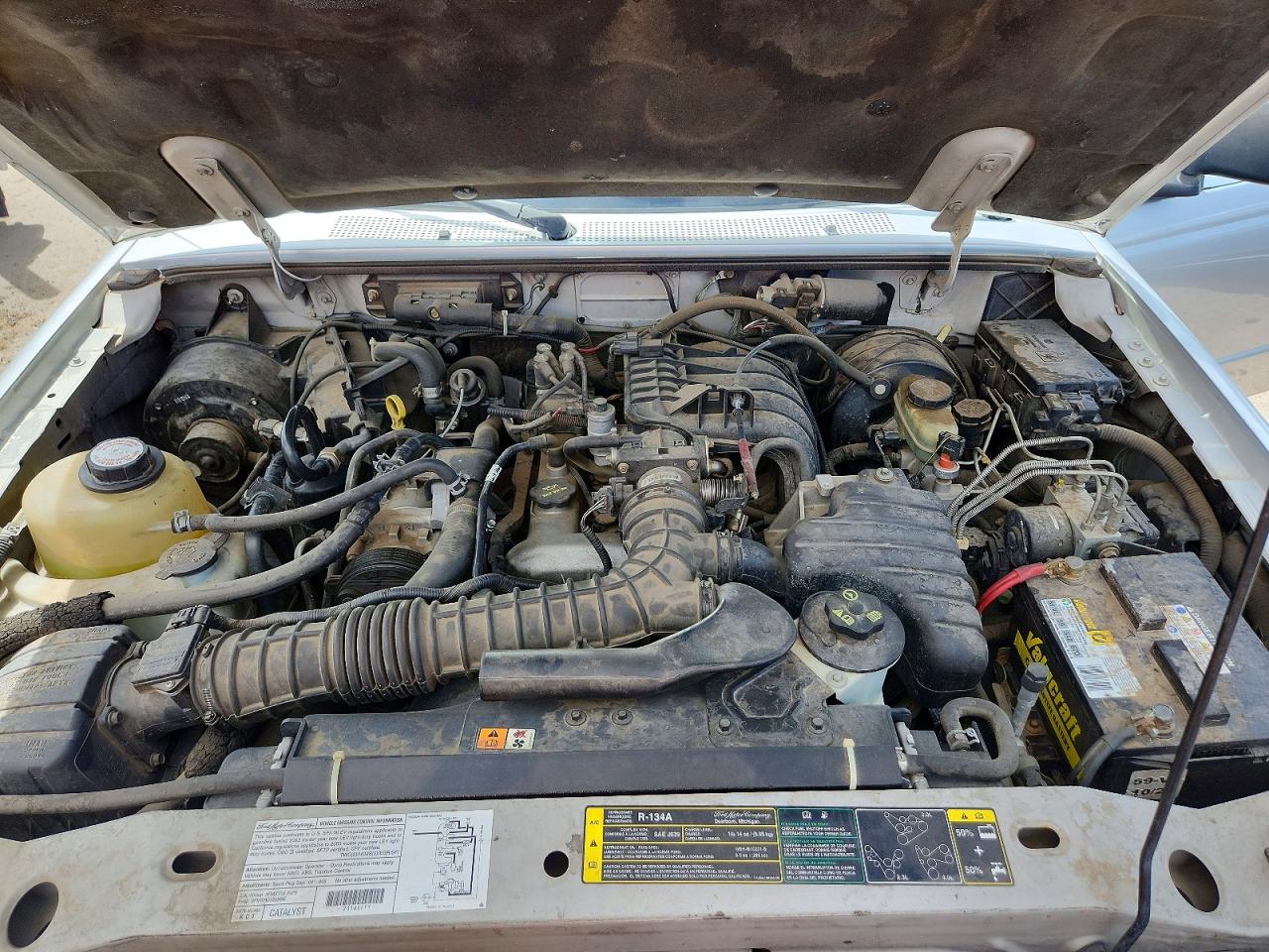2003 Ford Ranger Silver vin: 1FTYR10D43PA11872
