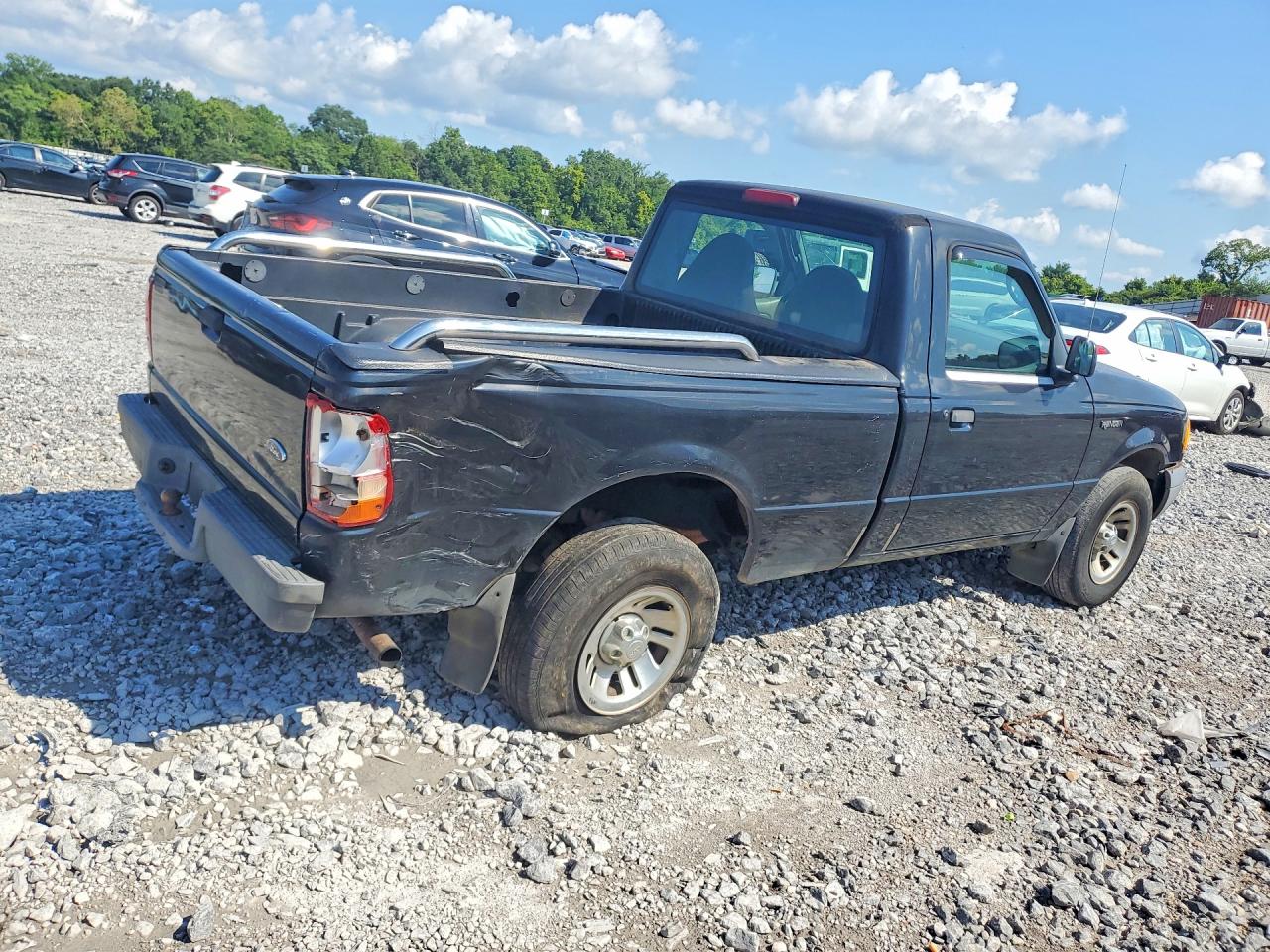 2003 Ford Ranger Black vin: 1FTYR10D43PA22161