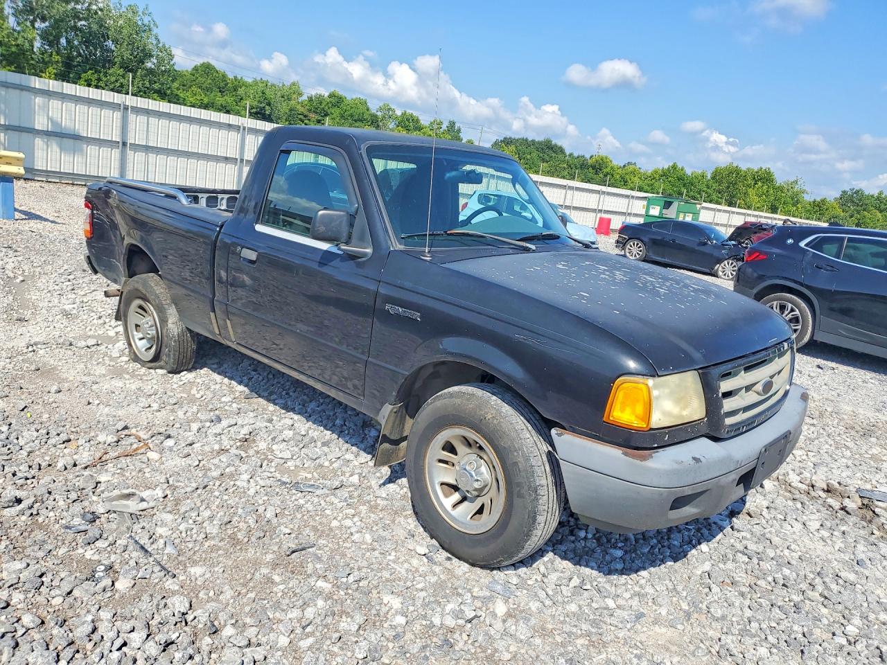 2003 Ford Ranger Black vin: 1FTYR10D43PA22161