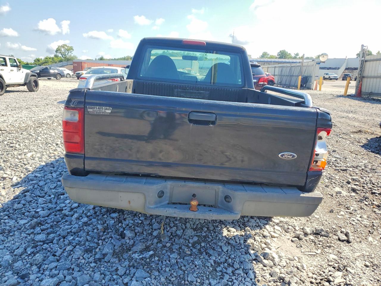 2003 Ford Ranger Black vin: 1FTYR10D43PA22161