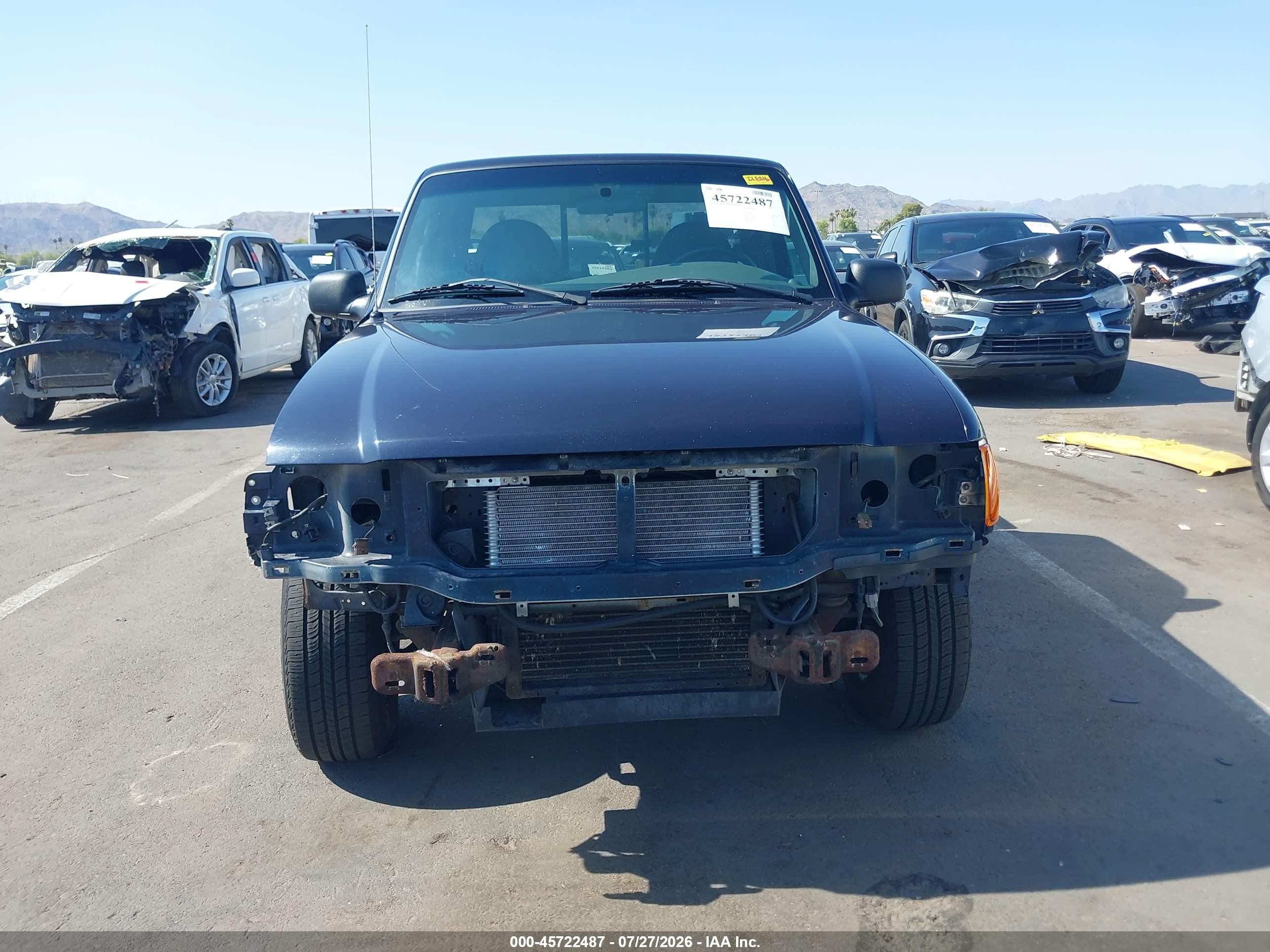 2003 Ford Ranger Xl/xlt Синий vin: 1FTYR10D43PA55161