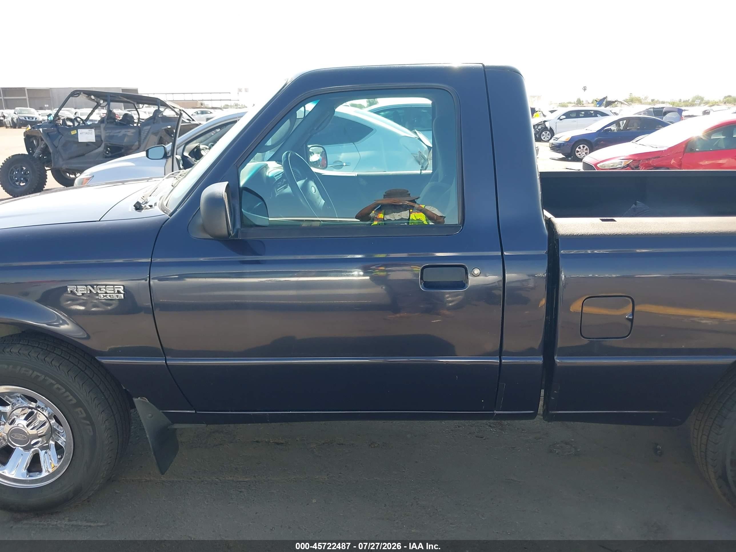 2003 Ford Ranger Xl/xlt Синий vin: 1FTYR10D43PA55161