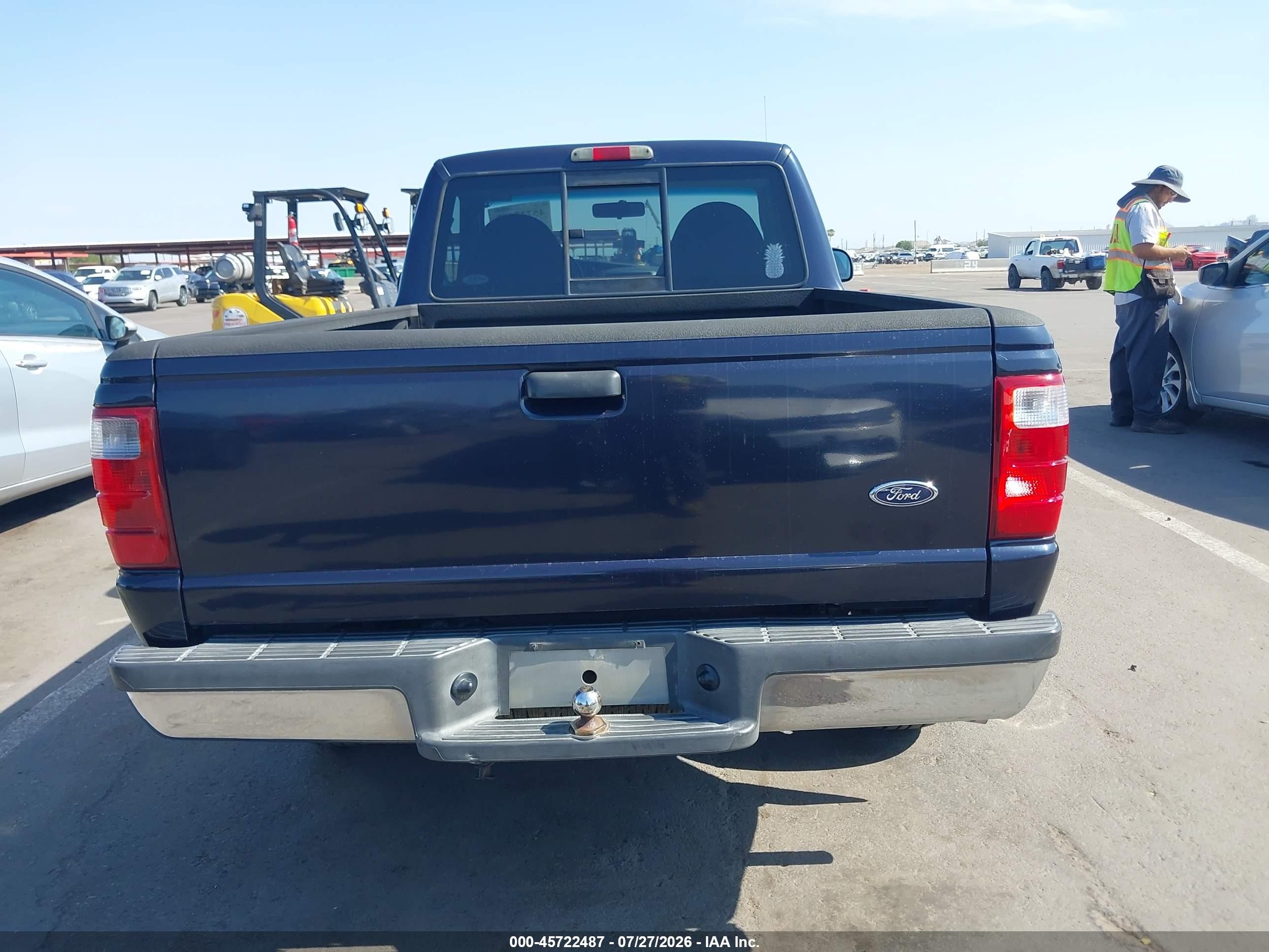 2003 Ford Ranger Xl/xlt Синий vin: 1FTYR10D43PA55161