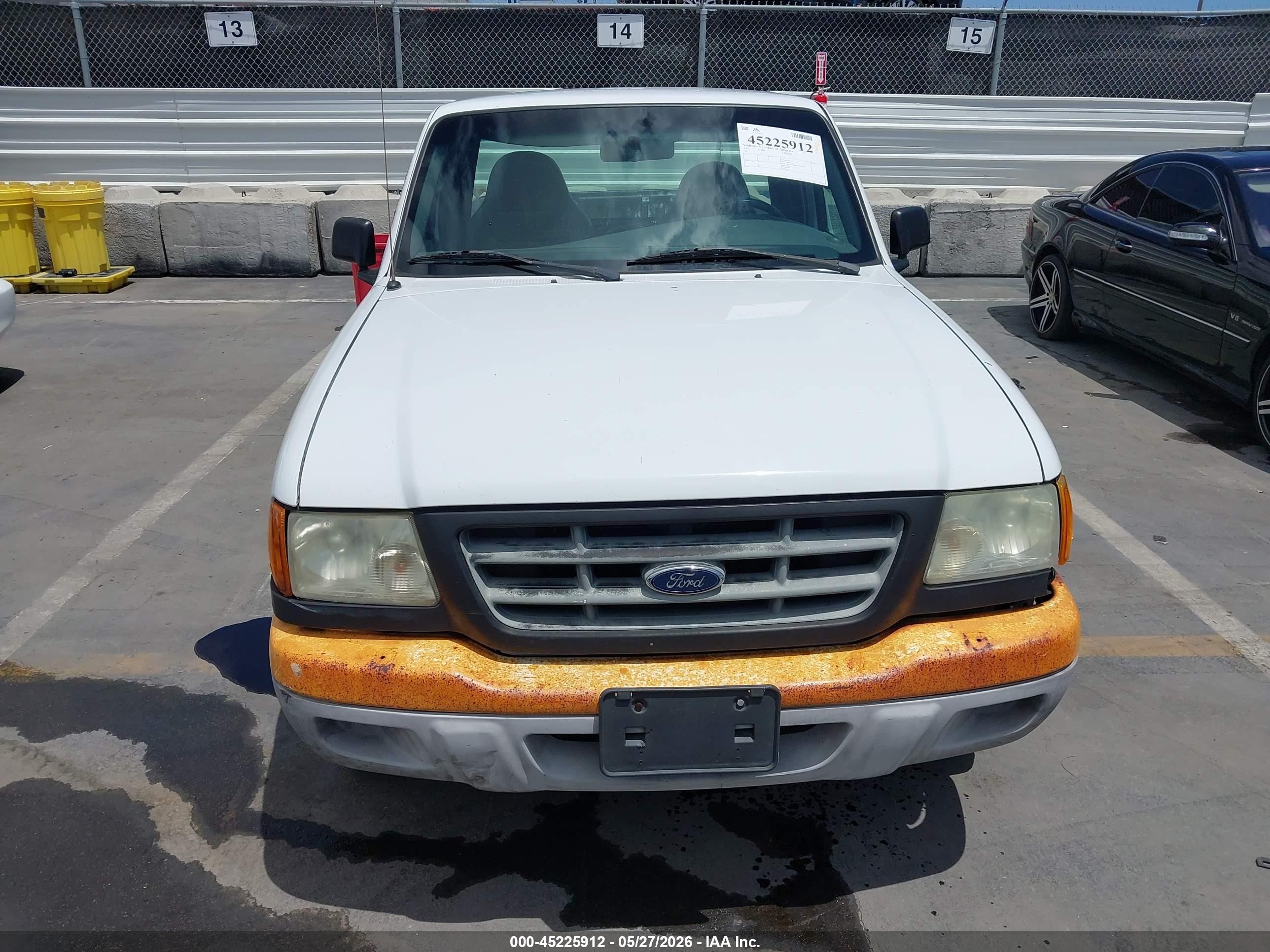 2003 Ford Ranger   Белый vin: 1FTYR10D43TA41848