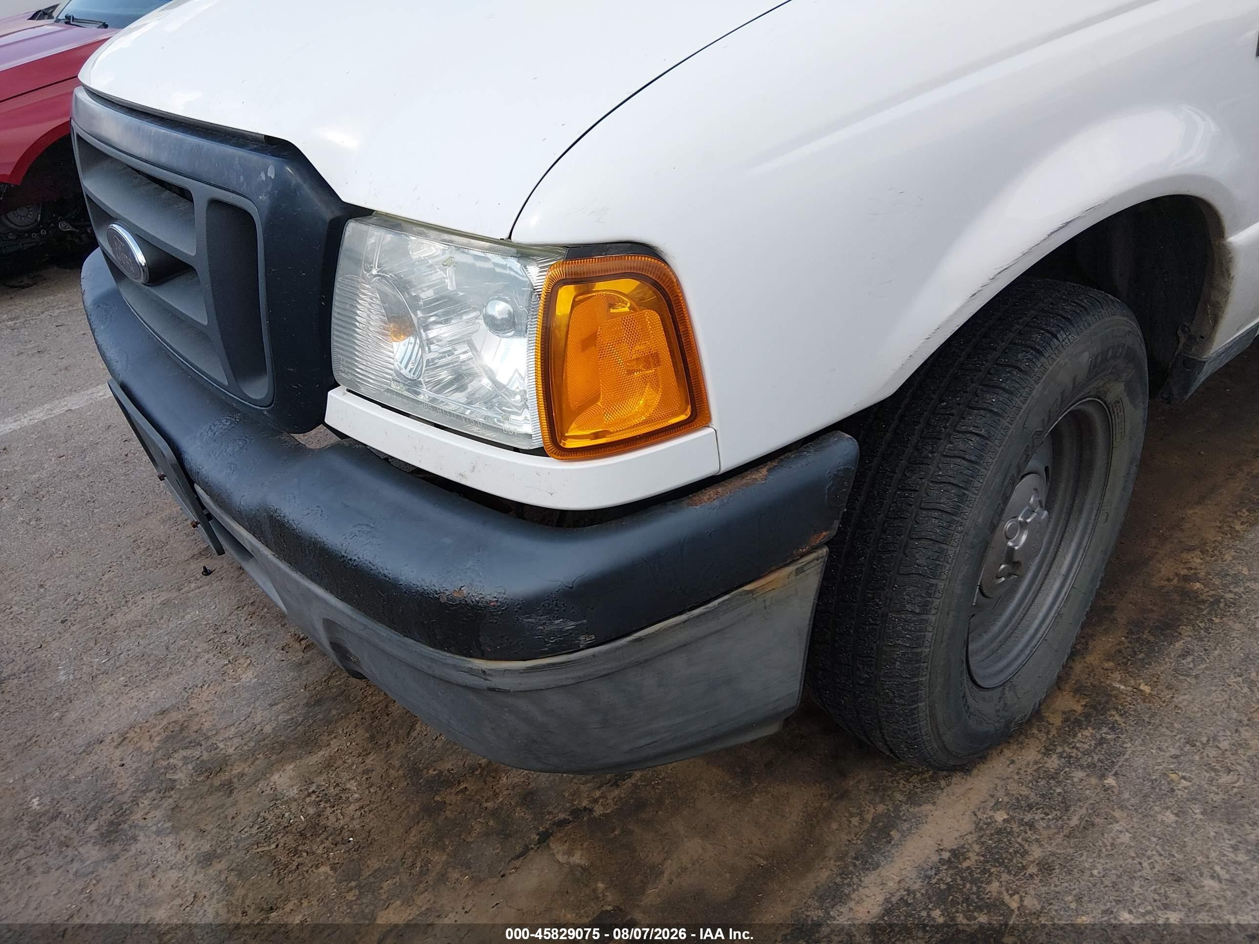 2004 Ford Ranger Xl/xlt White vin: 1FTYR10D44PA46753