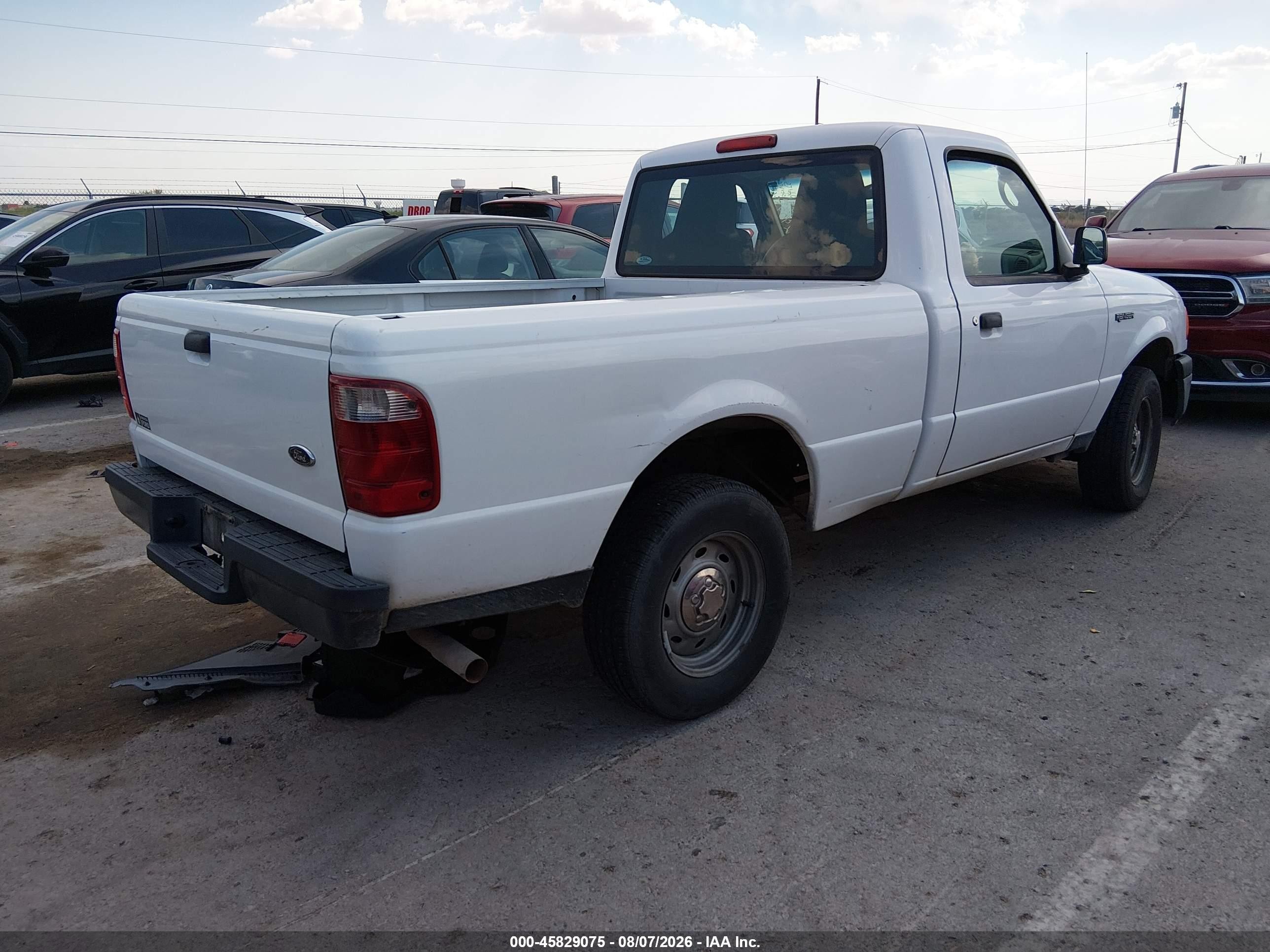 2004 Ford Ranger Xl/xlt White vin: 1FTYR10D44PA46753
