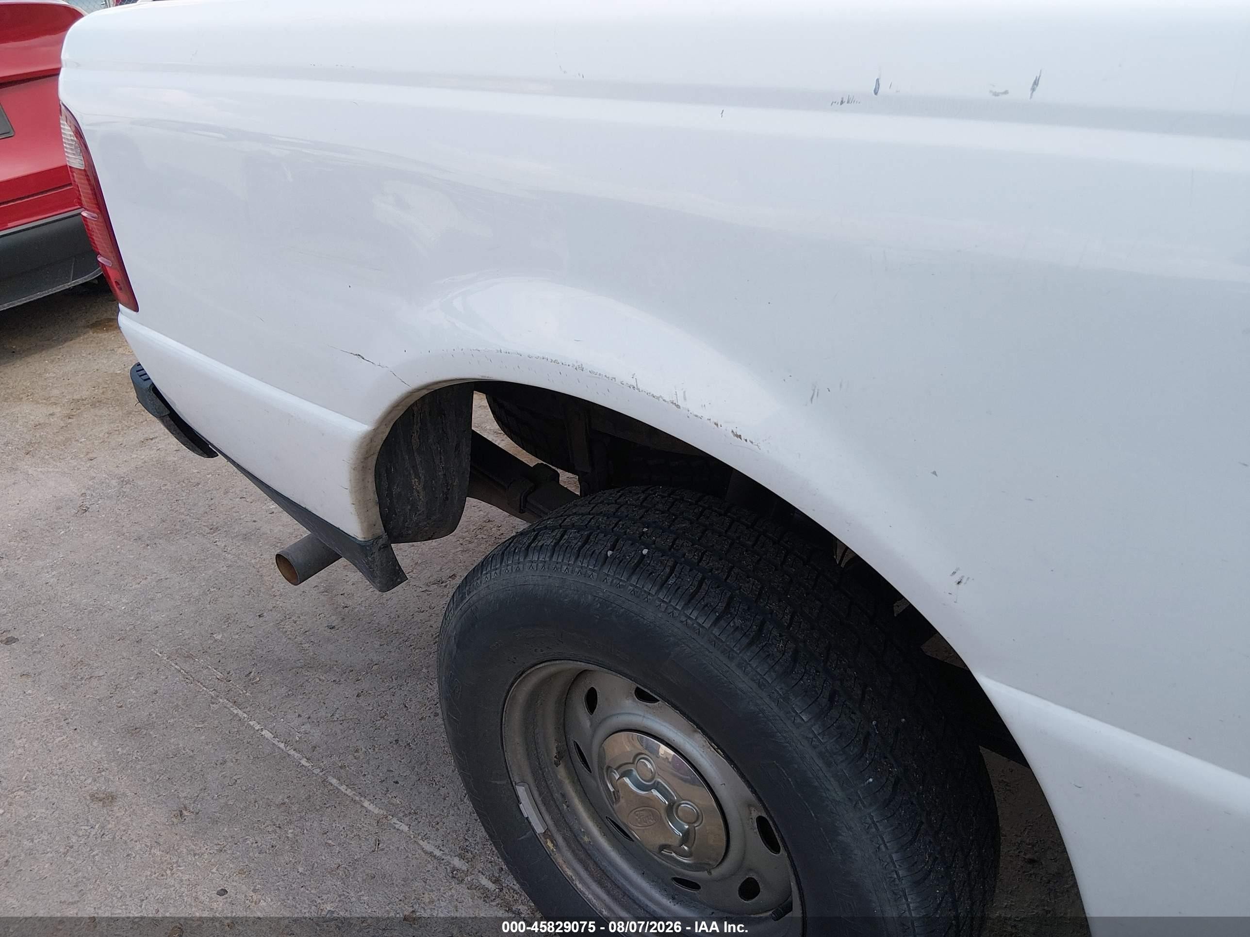 2004 Ford Ranger Xl/xlt White vin: 1FTYR10D44PA46753