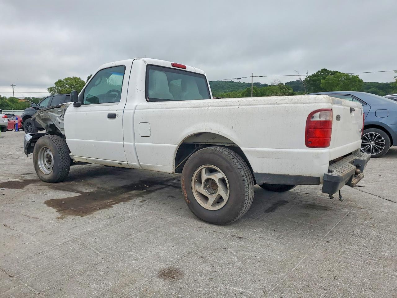 2004 Ford Ranger White vin: 1FTYR10D44PA50365