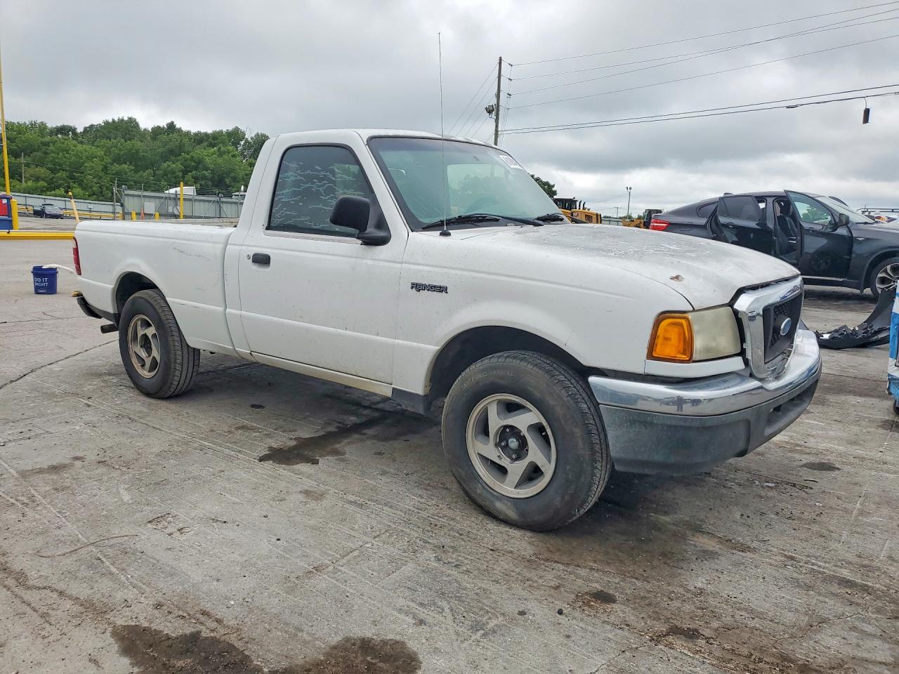 2004 Ford Ranger White vin: 1FTYR10D44PA50365