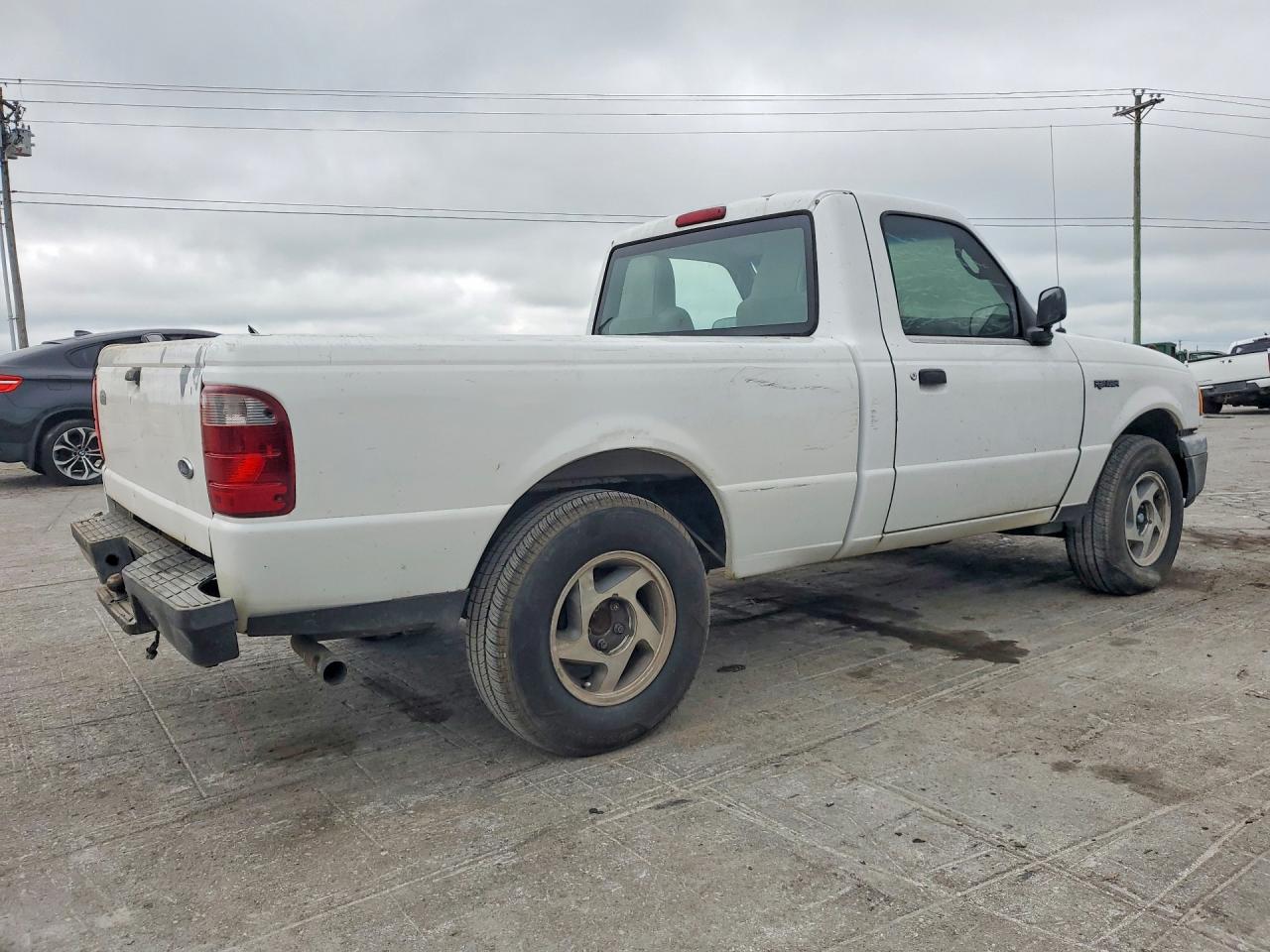 2004 Ford Ranger White vin: 1FTYR10D44PA50365