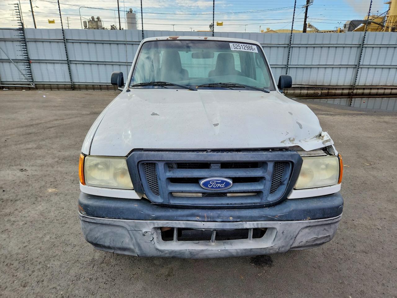2004 Ford Ranger White vin: 1FTYR10D44PA58675