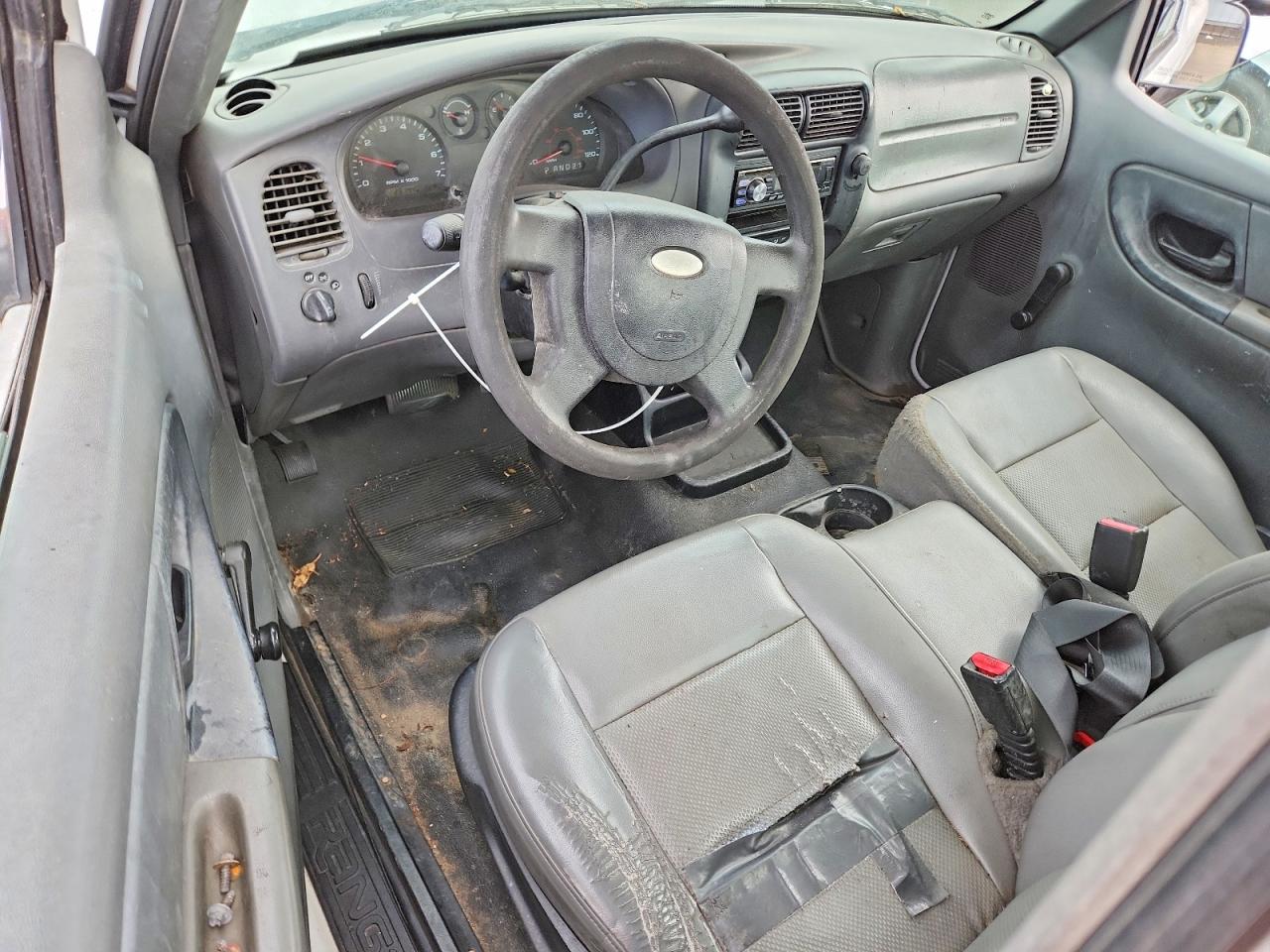 2004 Ford Ranger White vin: 1FTYR10D44PA58675