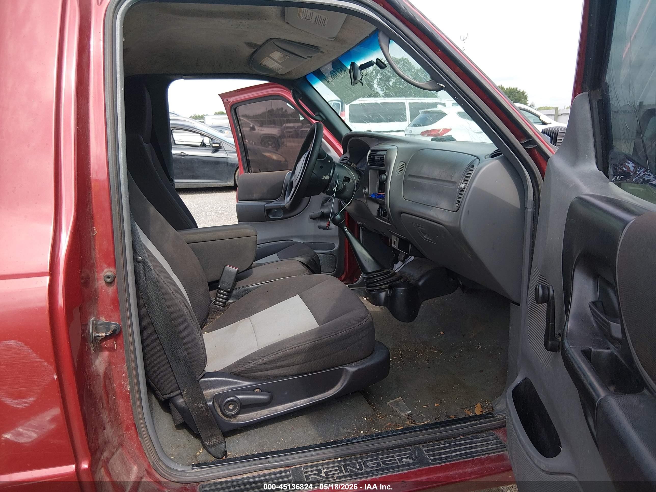 2005 Ford Ranger Xl/xls/xlt Red vin: 1FTYR10D45PA17321