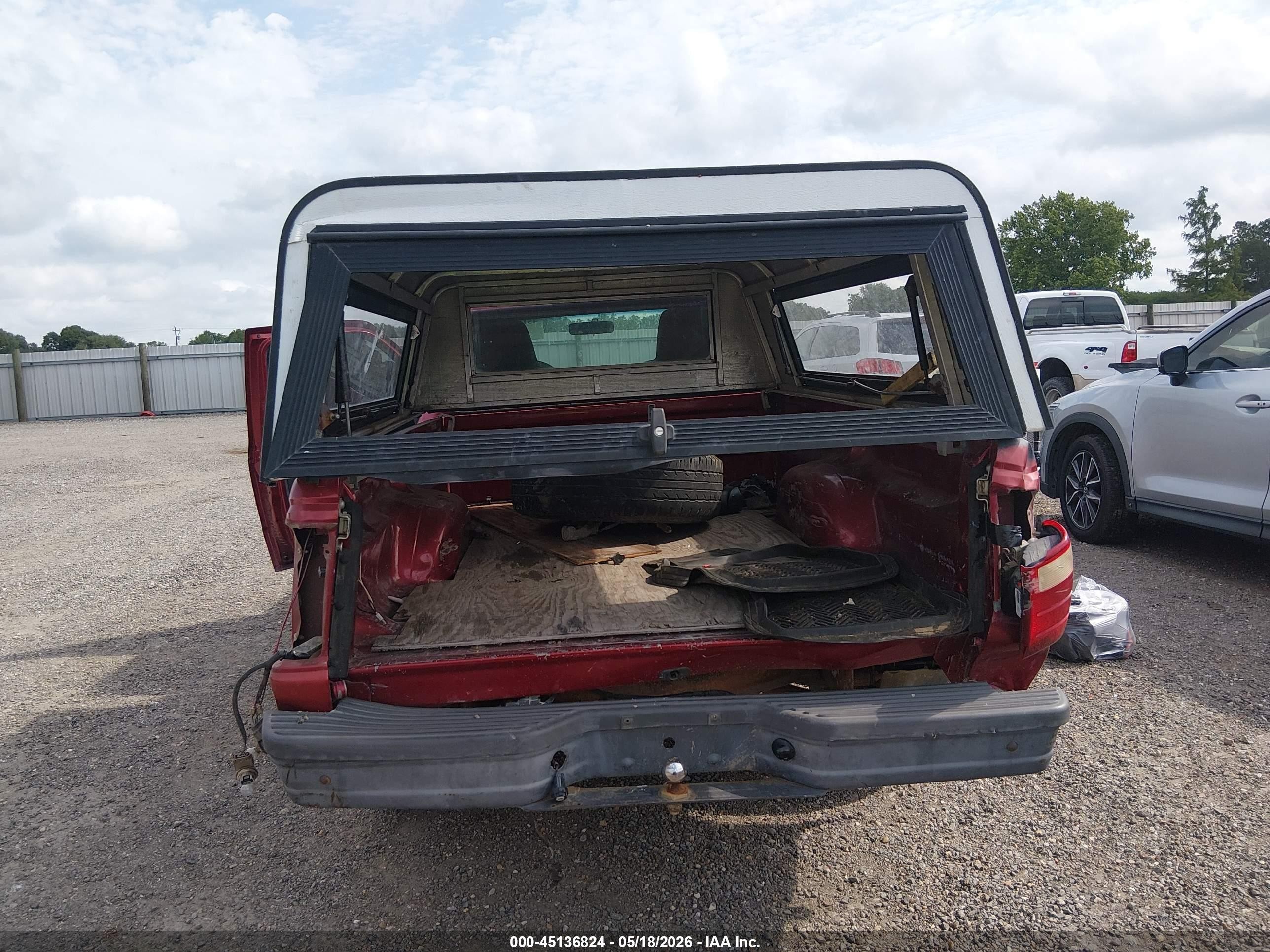 2005 Ford Ranger Xl/xls/xlt Red vin: 1FTYR10D45PA17321