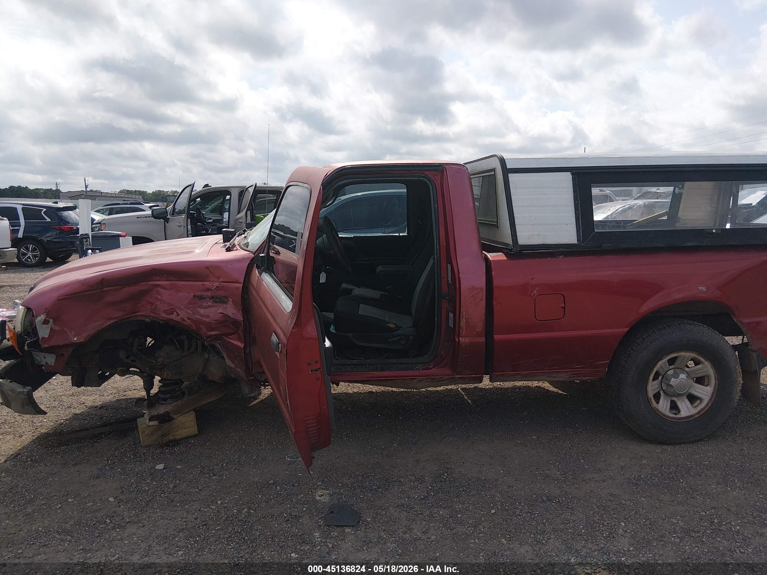 2005 Ford Ranger Xl/xls/xlt Red vin: 1FTYR10D45PA17321