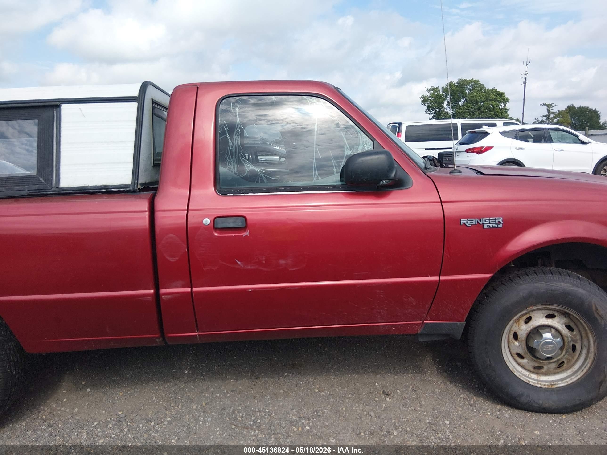 2005 Ford Ranger Xl/xls/xlt Red vin: 1FTYR10D45PA17321