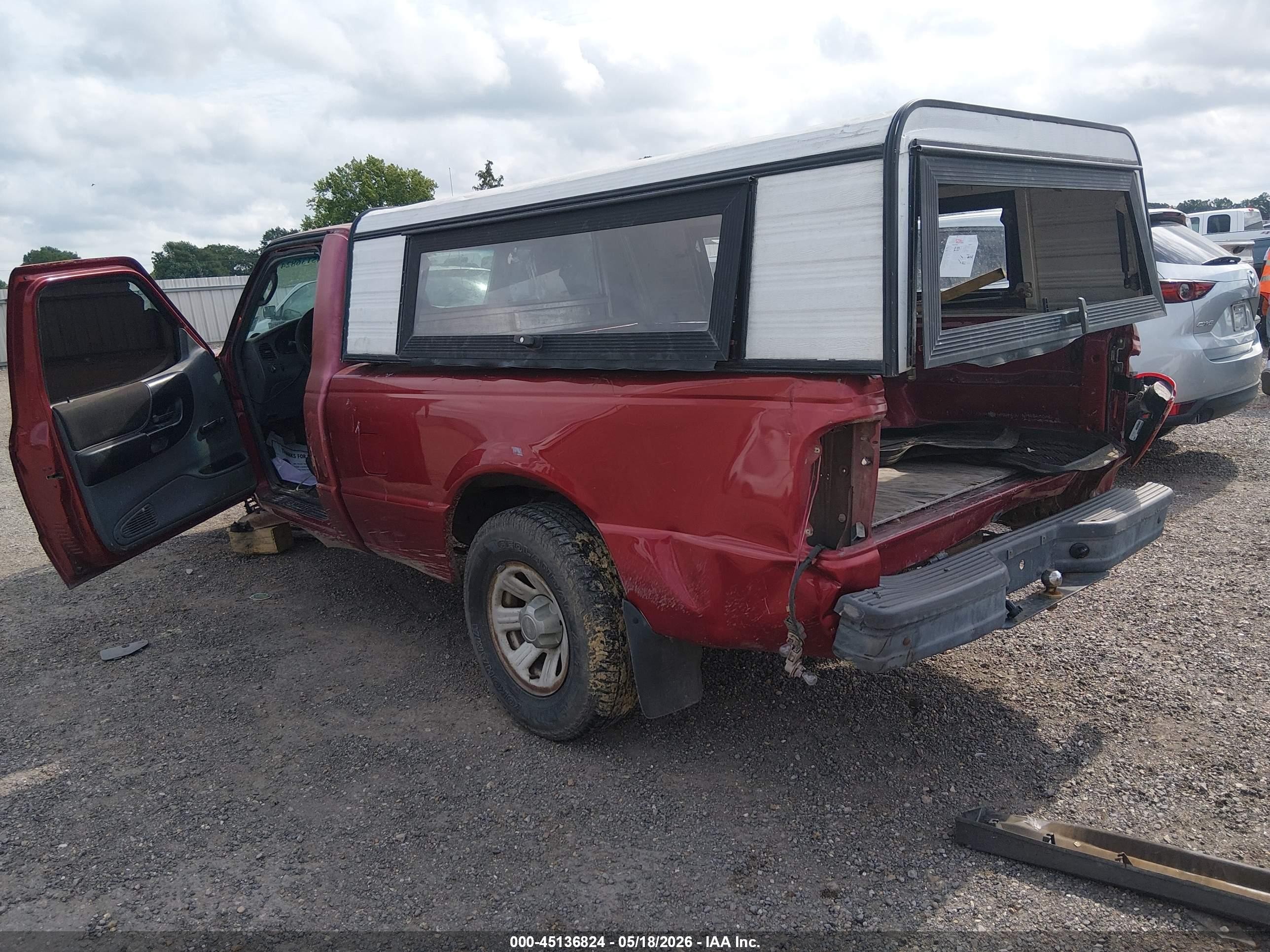 2005 Ford Ranger Xl/xls/xlt Red vin: 1FTYR10D45PA17321