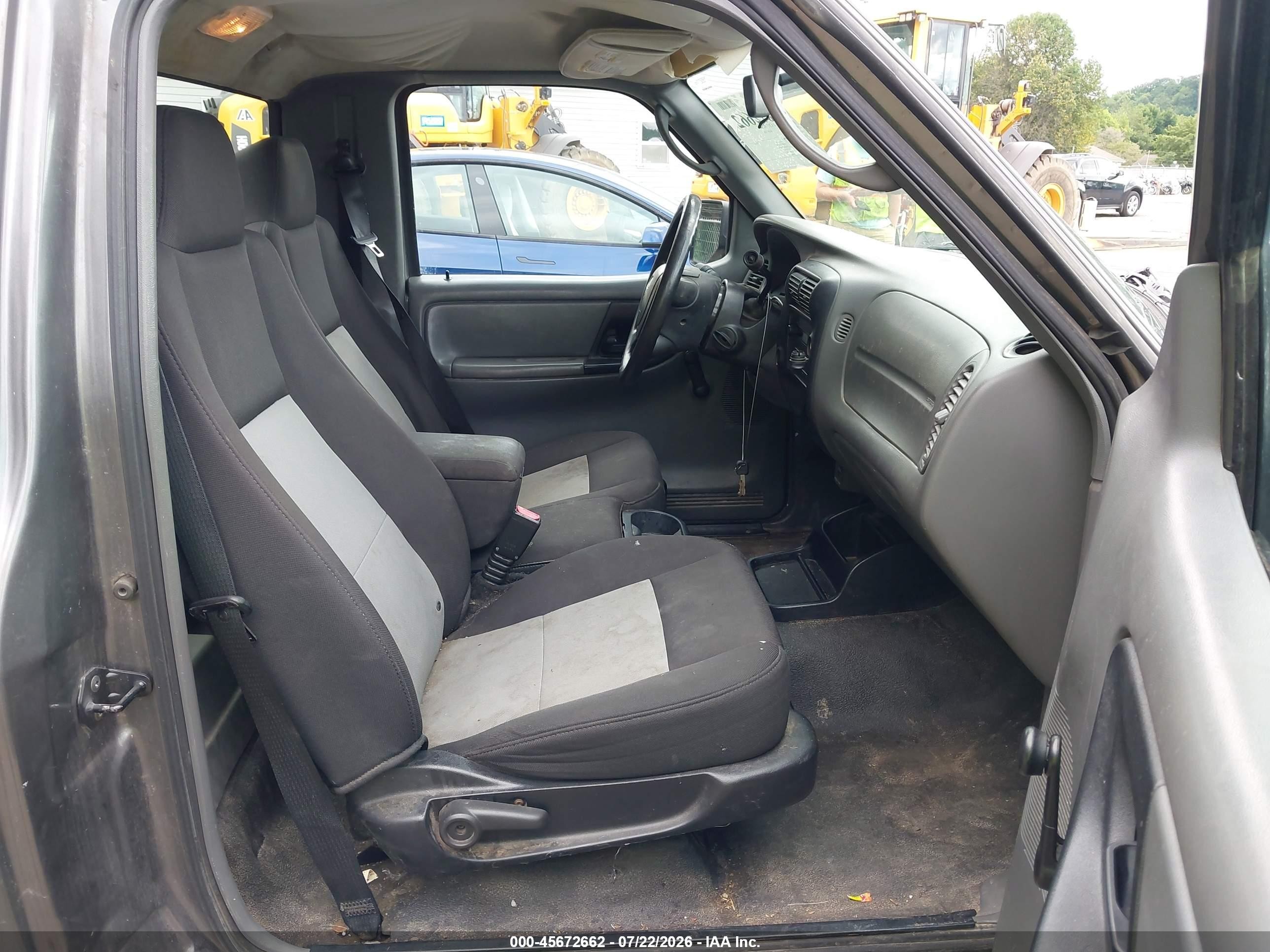 2006 Ford Ranger Xl/xlt Gray vin: 1FTYR10D46PA18258