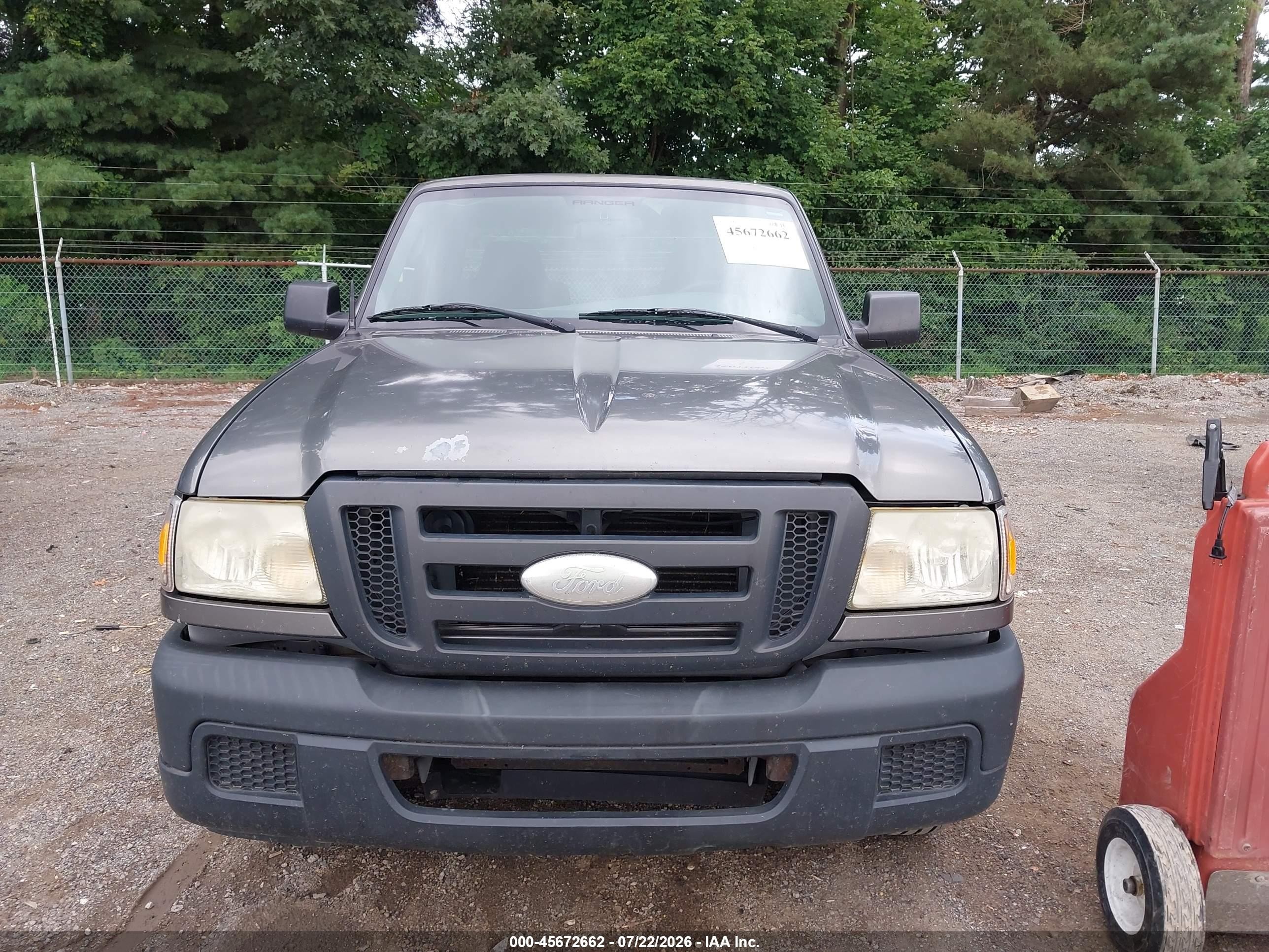 2006 Ford Ranger Xl/xlt Gray vin: 1FTYR10D46PA18258