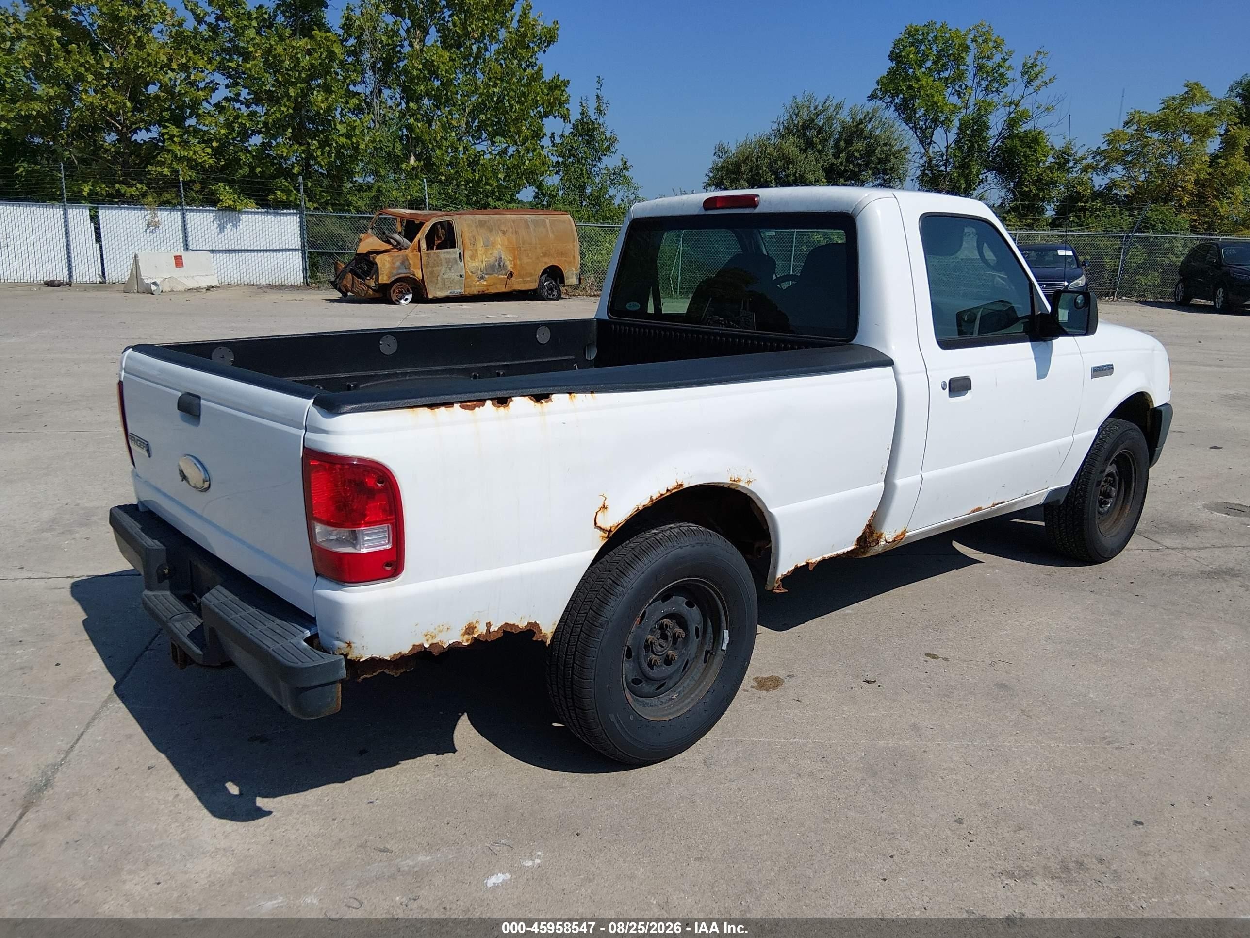 2006 Ford Ranger Xl/xlt White vin: 1FTYR10D46PA33200