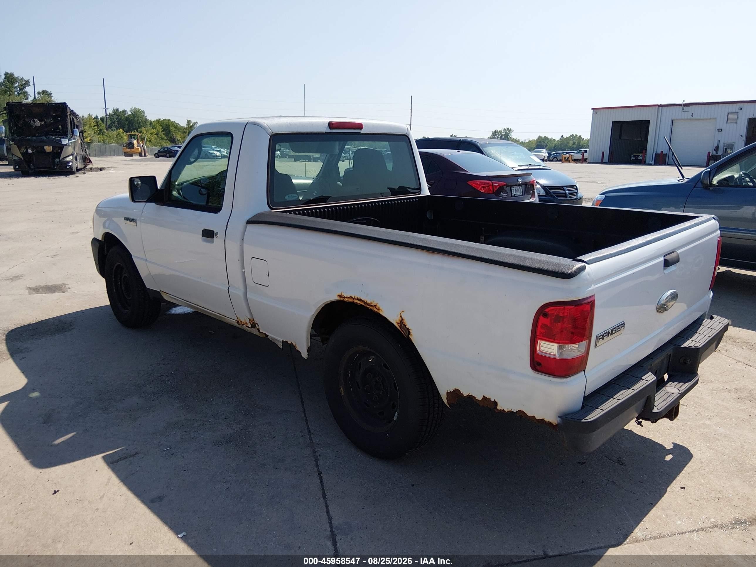 2006 Ford Ranger Xl/xlt White vin: 1FTYR10D46PA33200
