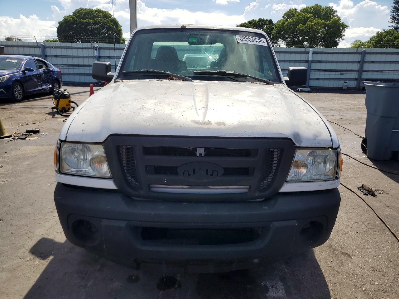 2006 Ford Ranger White vin: 1FTYR10D46PA62003