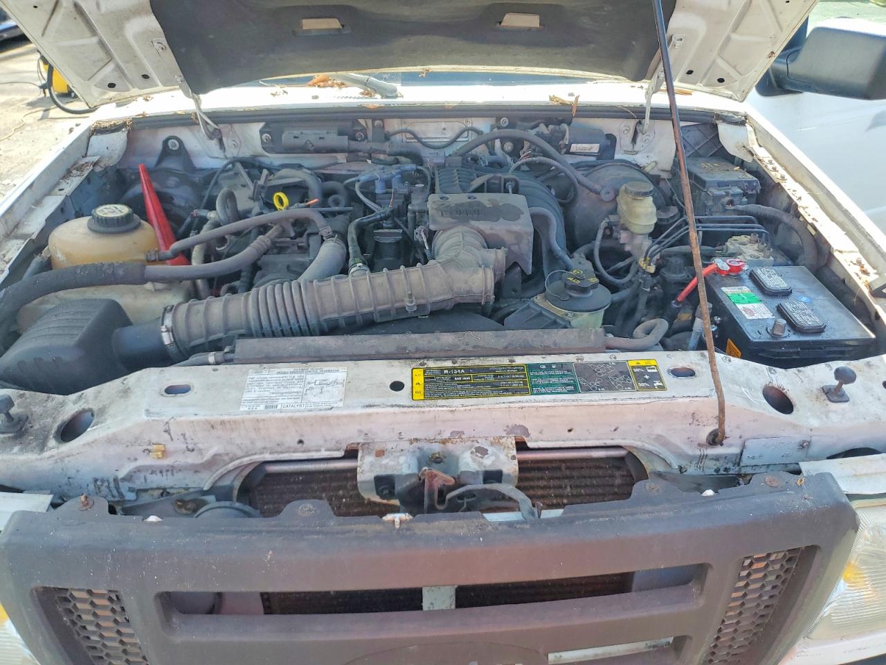2006 Ford Ranger White vin: 1FTYR10D46PA62003