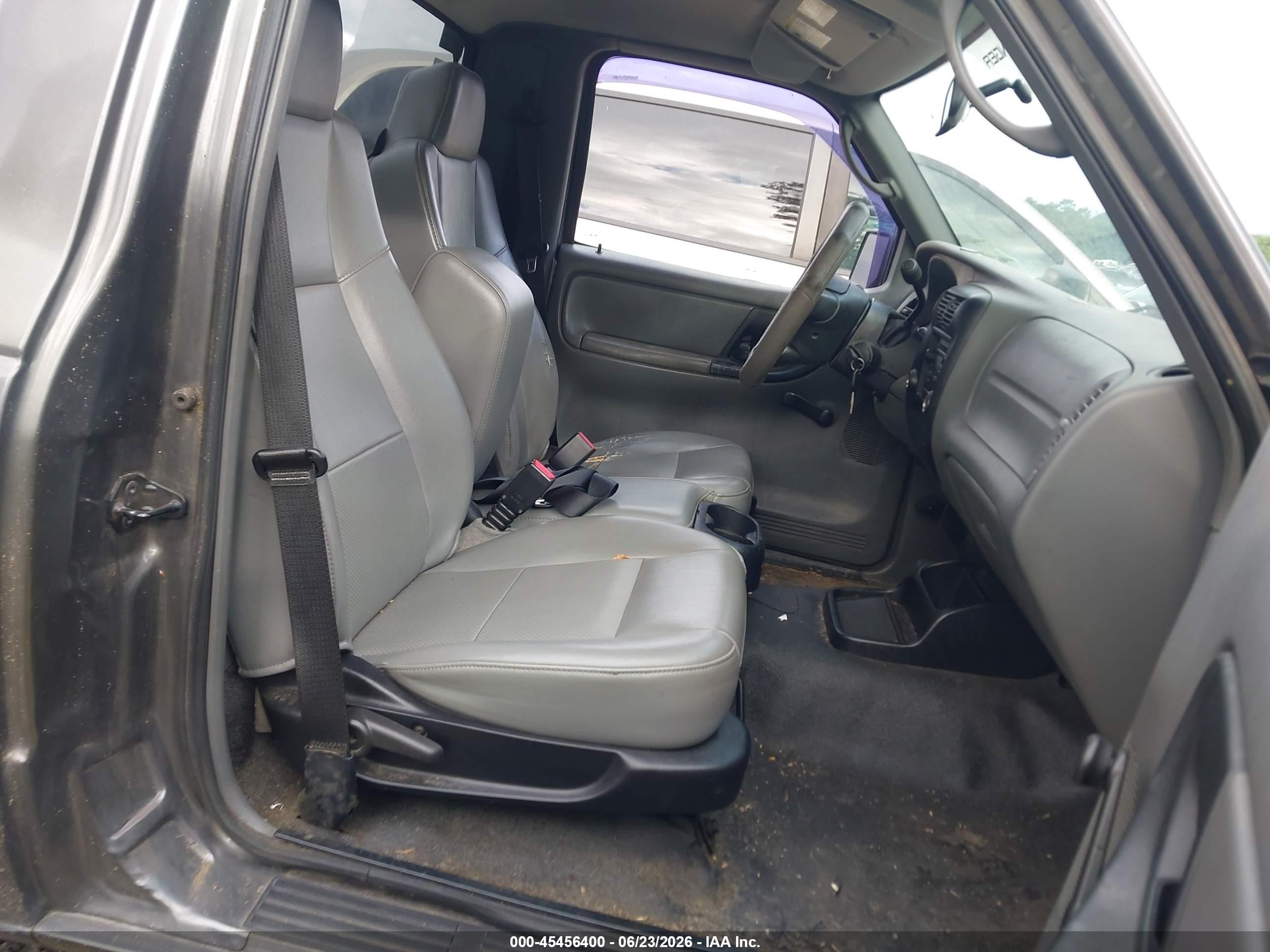2007 Ford Ranger Stx/xl/xlt Gray vin: 1FTYR10D47PA11814