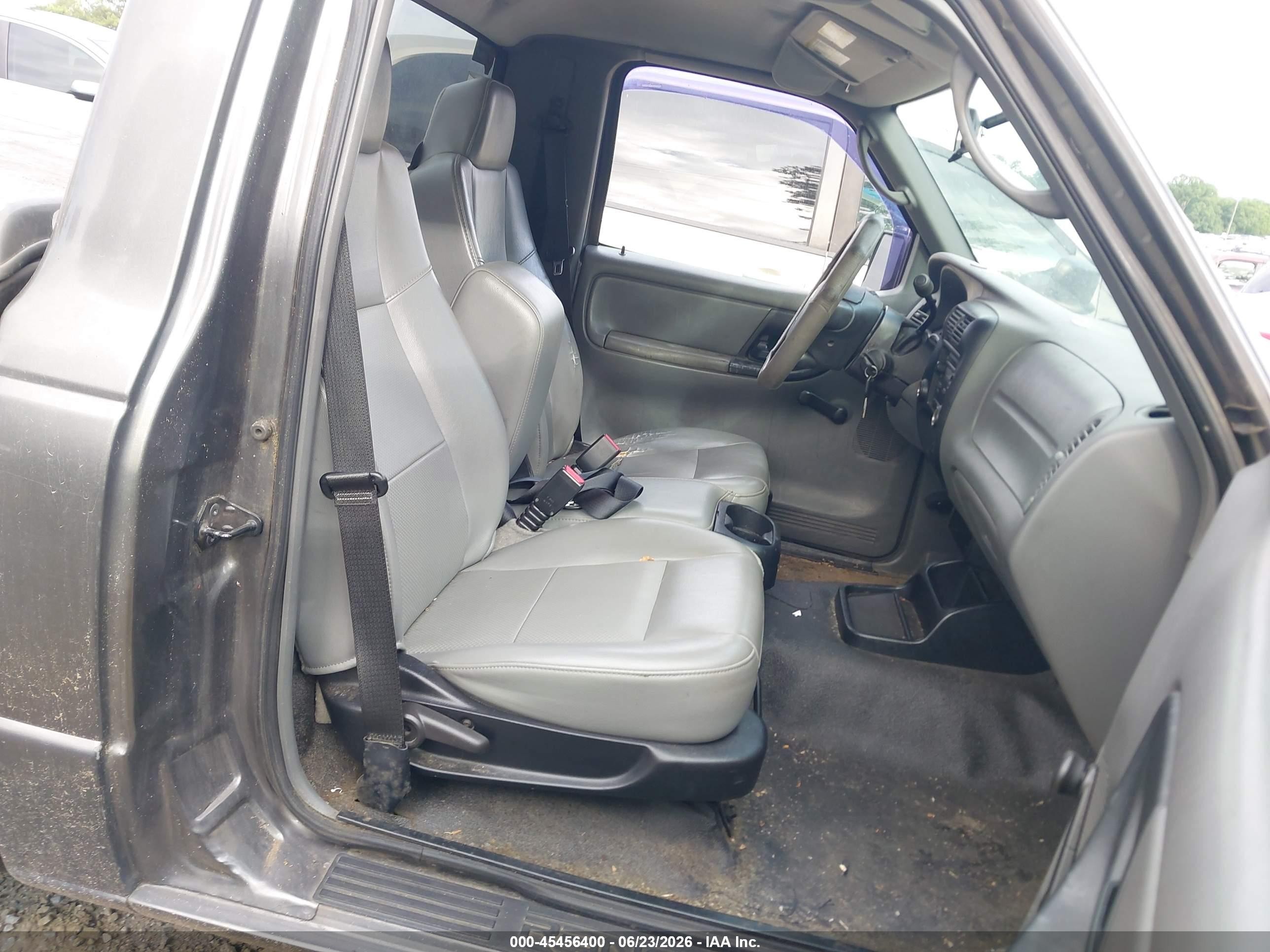 2007 Ford Ranger Stx/xl/xlt Gray vin: 1FTYR10D47PA11814