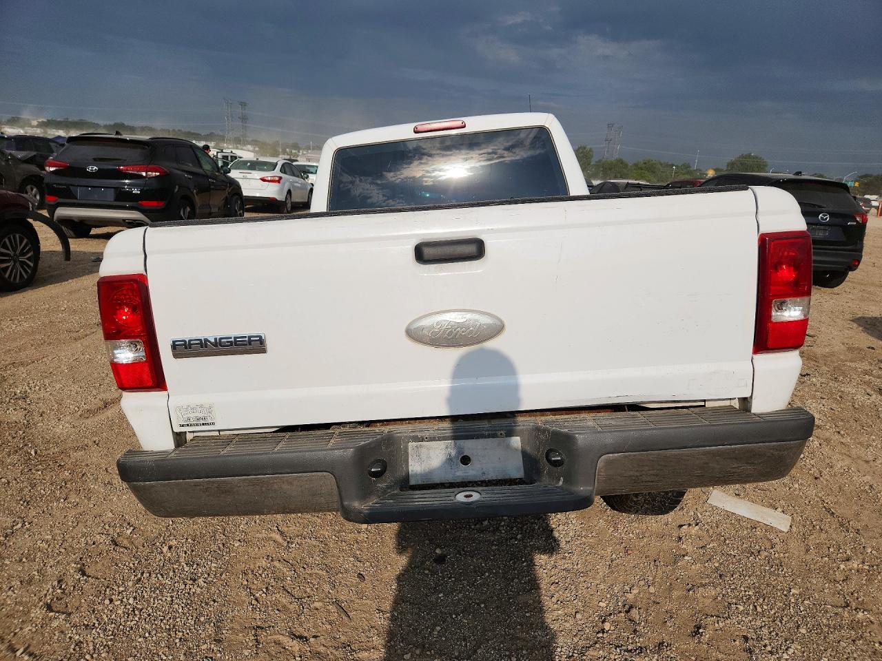 2008 Ford Ranger Белый vin: 1FTYR10D48PA01284