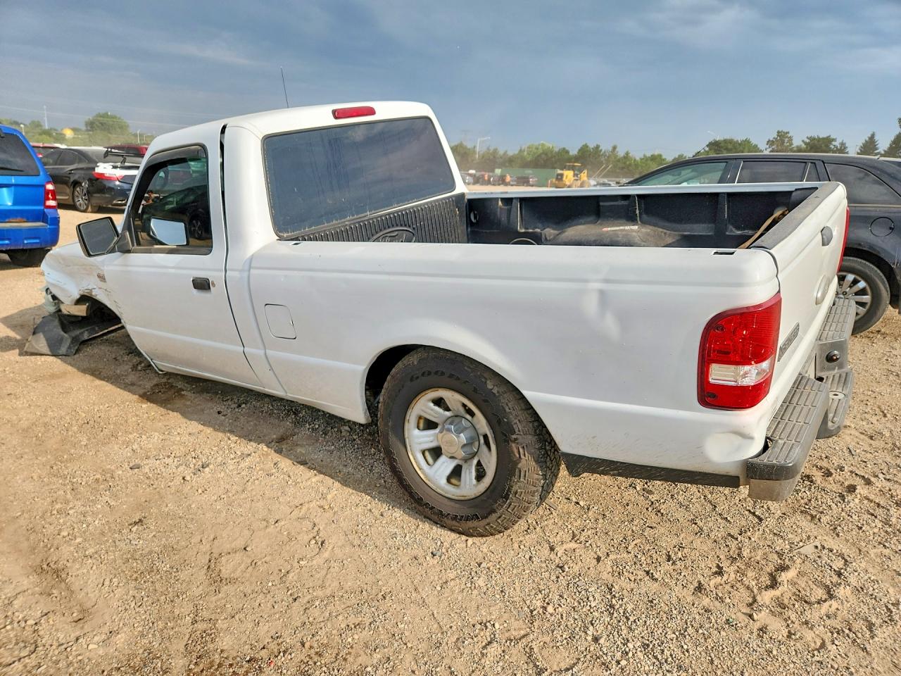 2008 Ford Ranger Белый vin: 1FTYR10D48PA01284