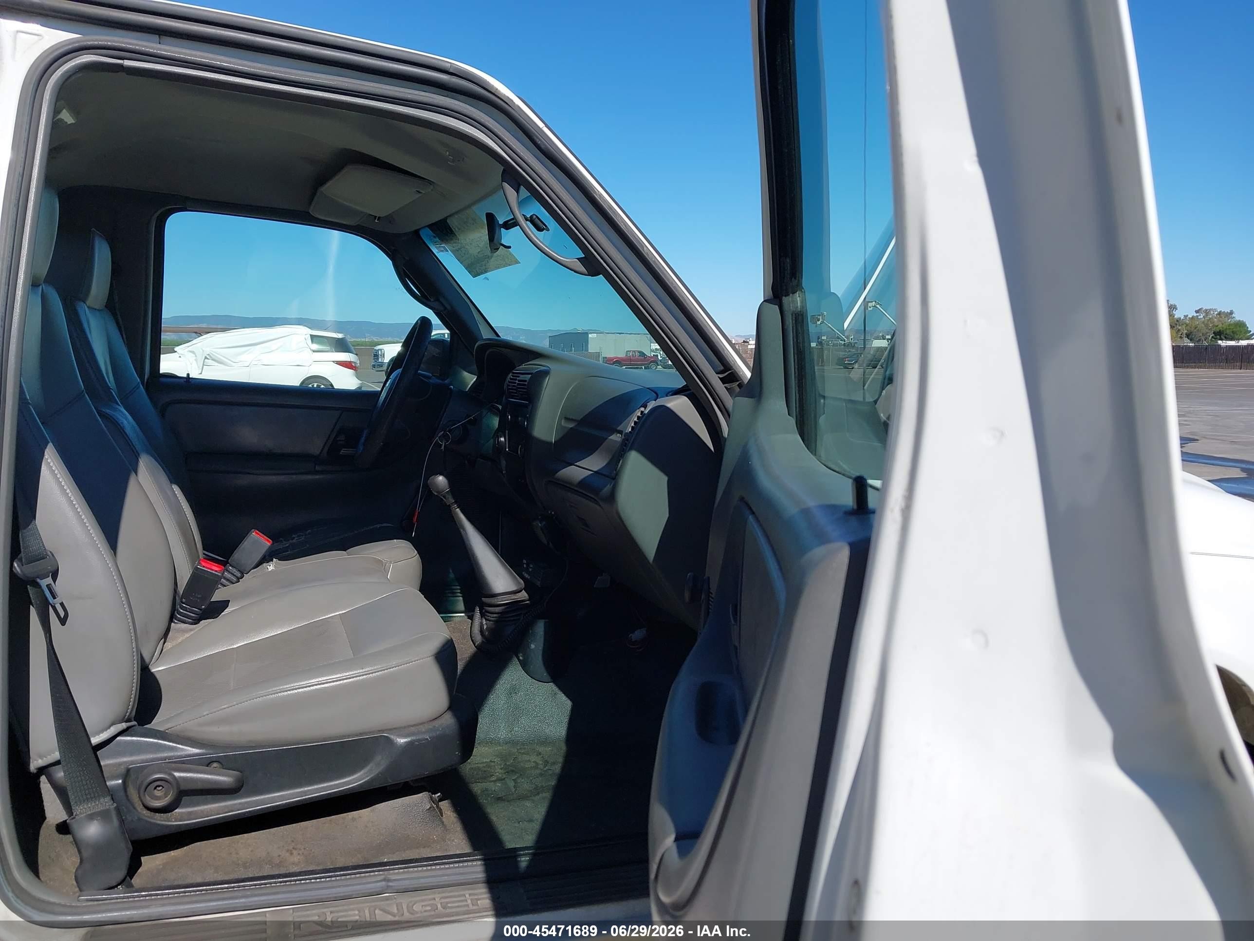 2008 Ford Ranger Xl/xlt White vin: 1FTYR10D48PA35693
