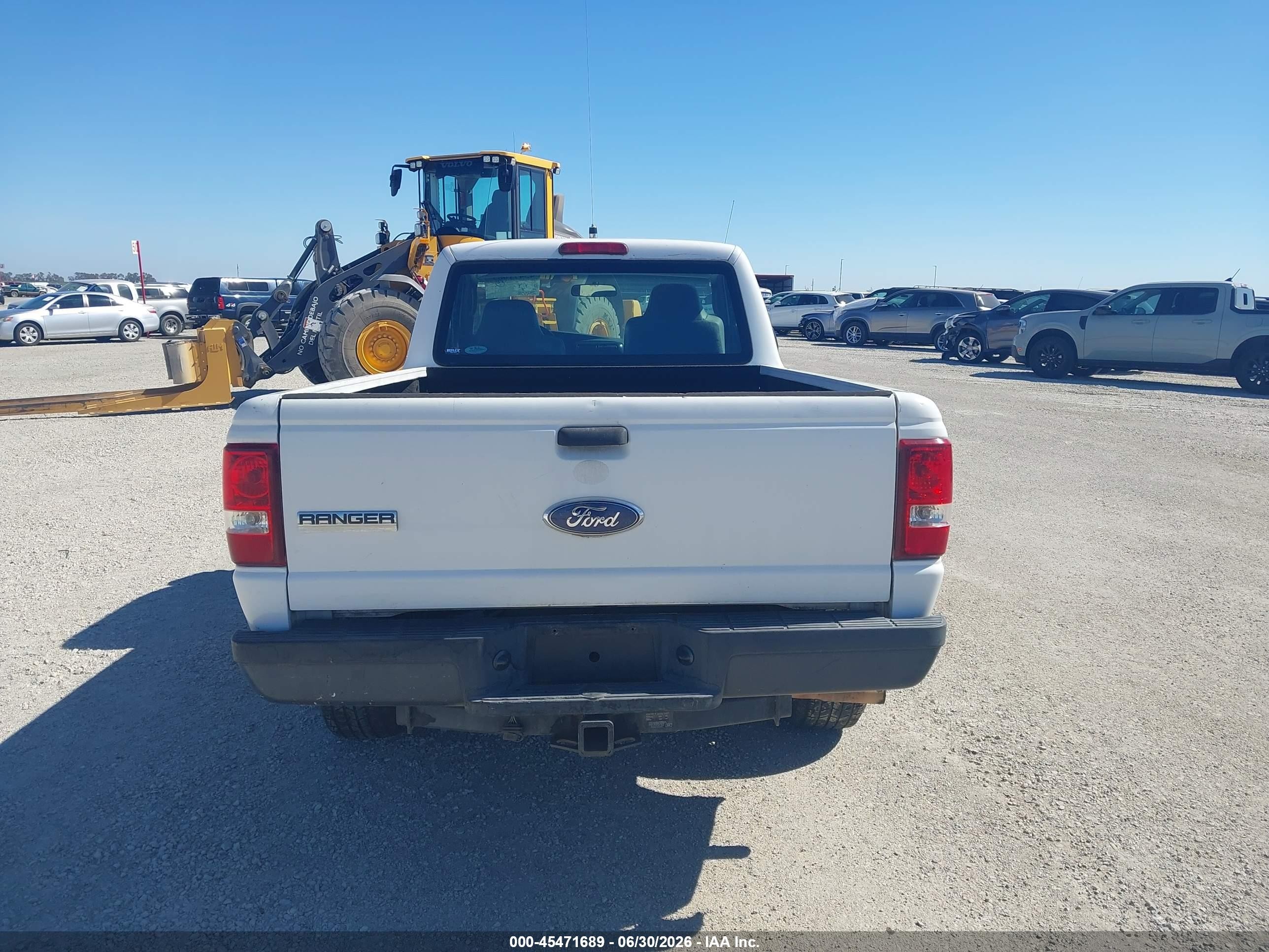 2008 Ford Ranger Xl/xlt White vin: 1FTYR10D48PA35693