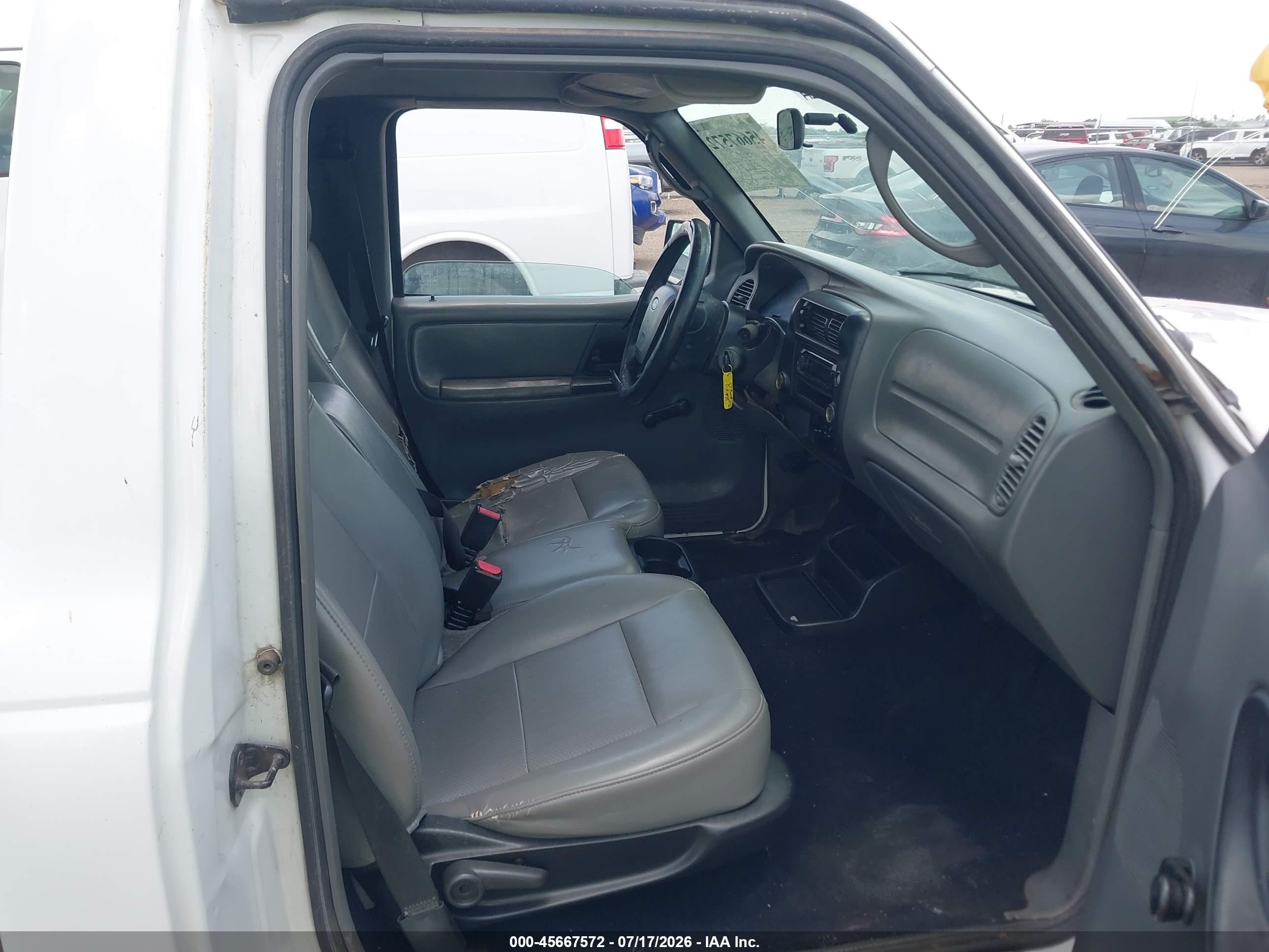 2008 Ford Ranger Xl/xlt White vin: 1FTYR10D48PA53398