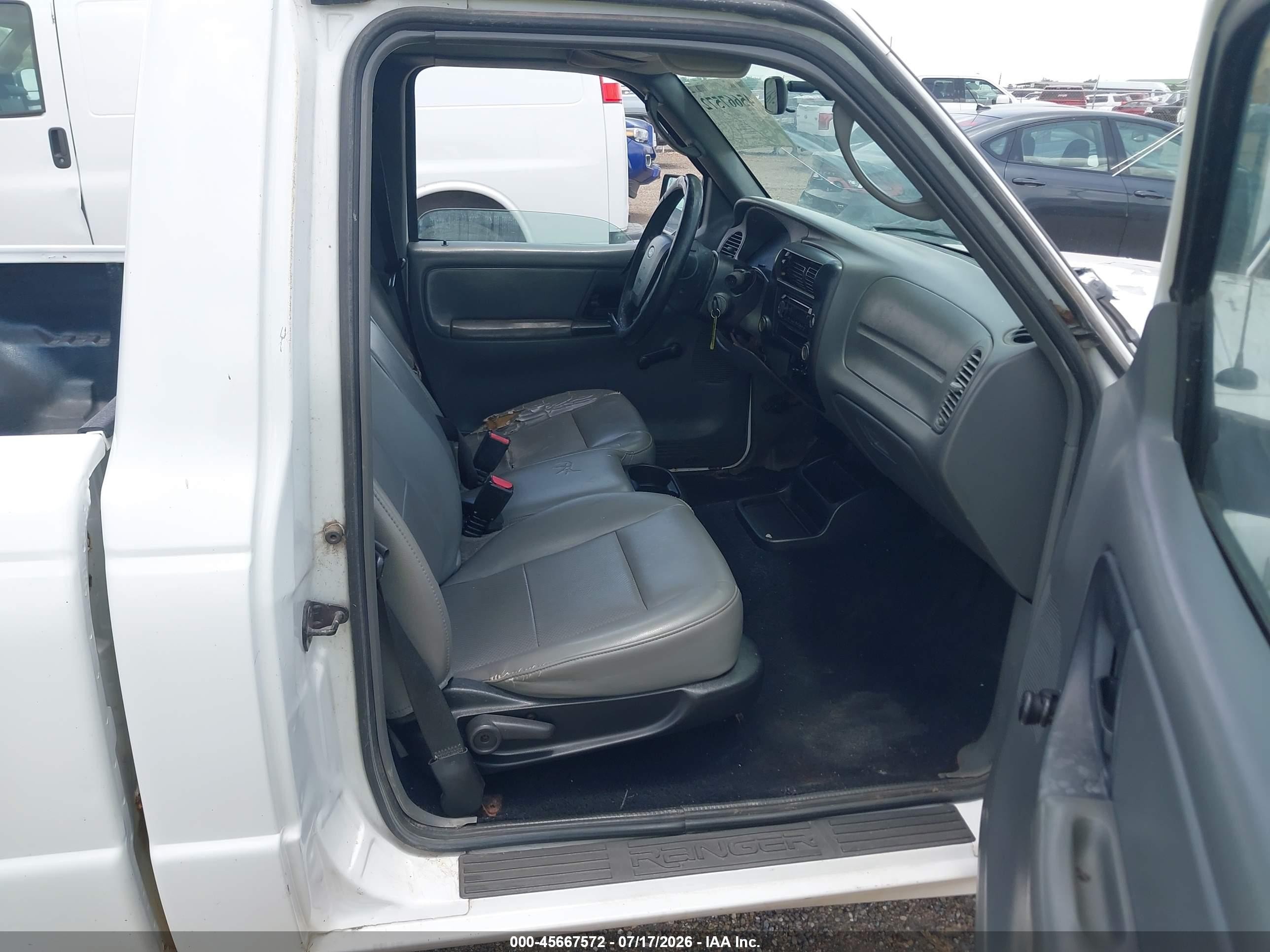 2008 Ford Ranger Xl/xlt White vin: 1FTYR10D48PA53398
